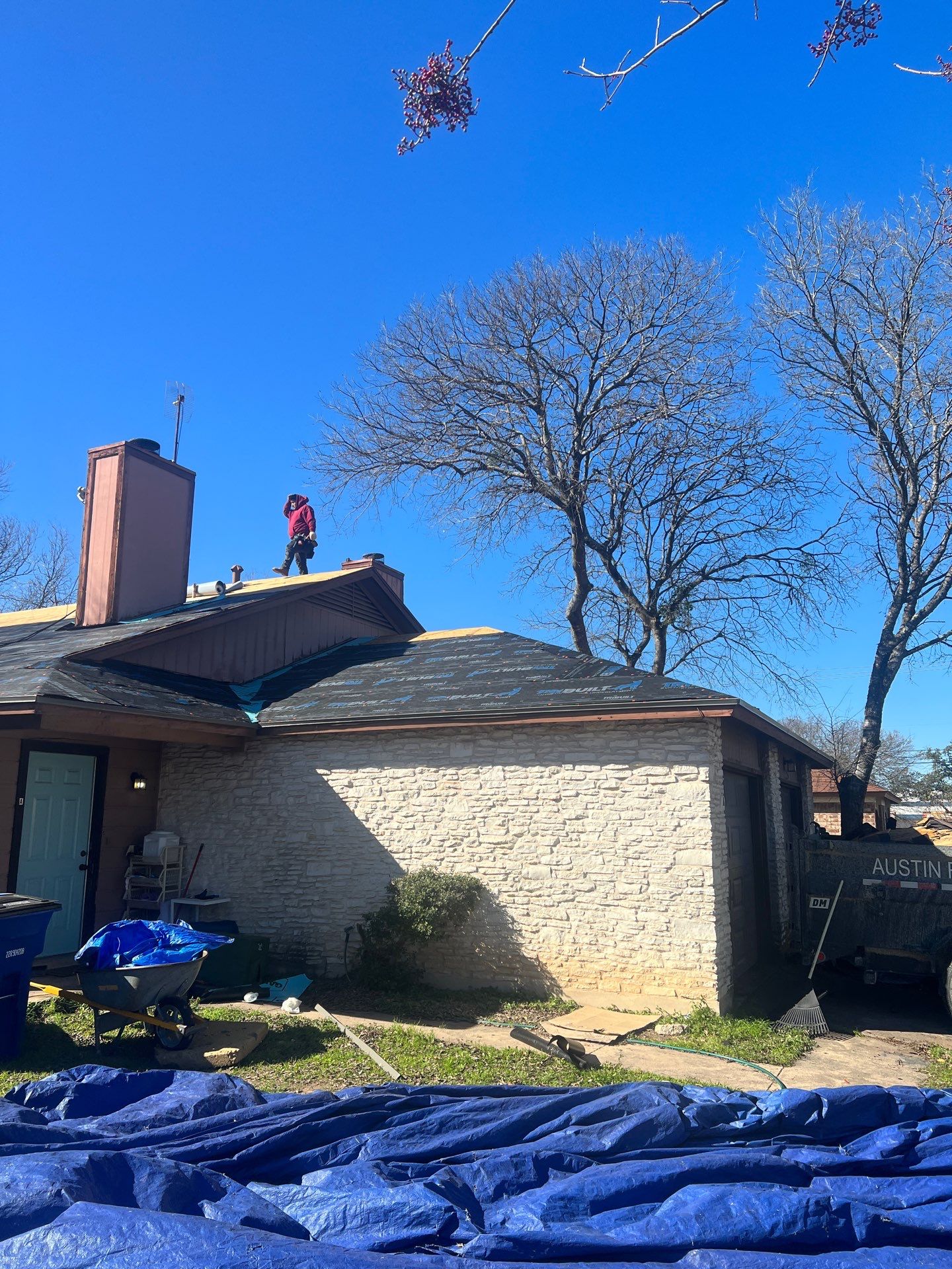 Project in Austin by Rhino Roofing and General Contracting, LLC