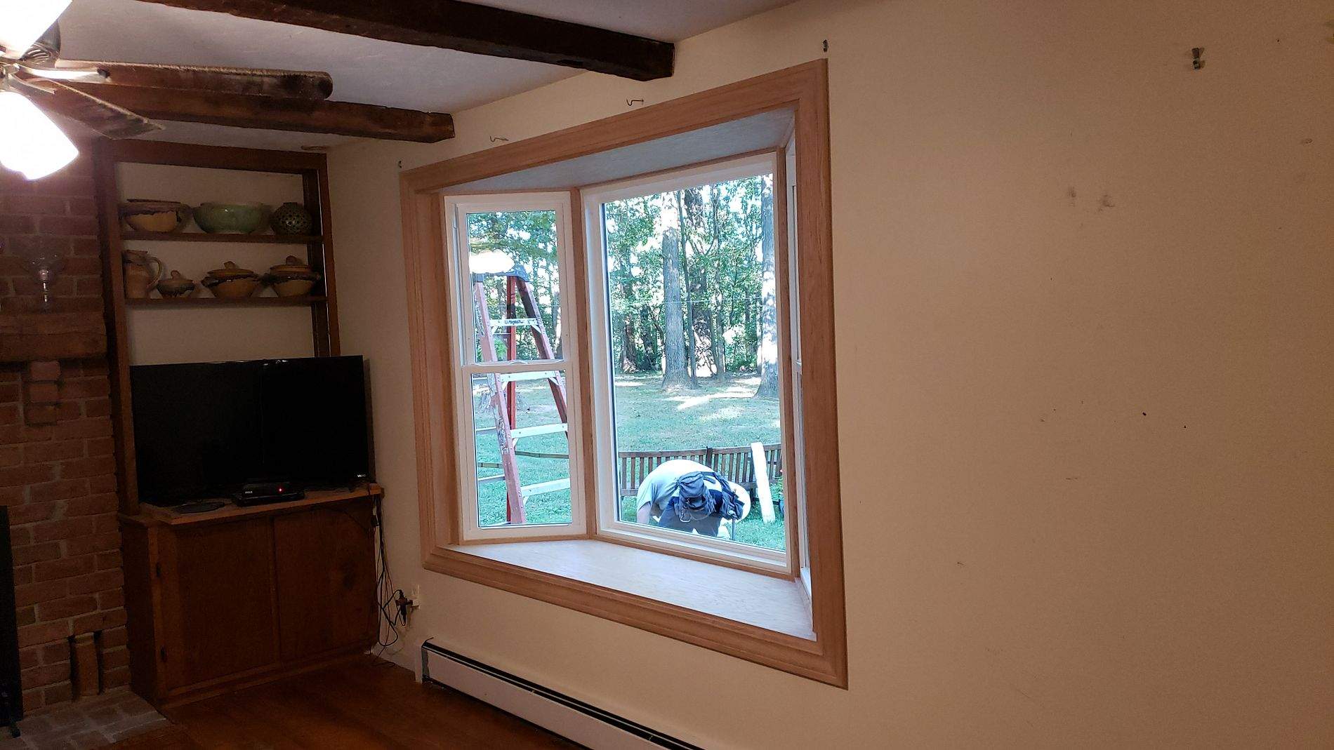 Provia Endure Bay Window in Ellicott City by Roof Right Inc