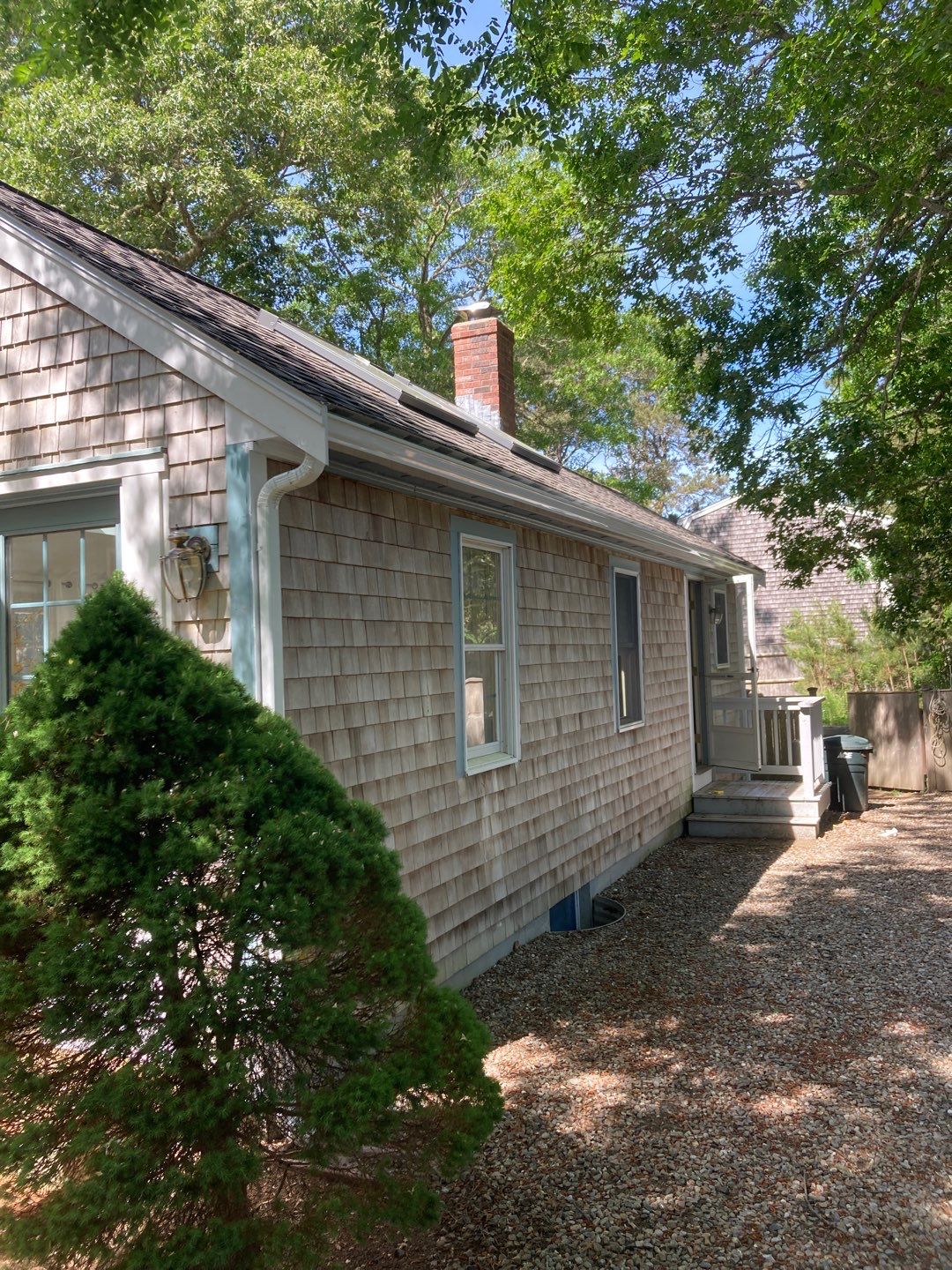 Gutter Installation using 5" Duo Pro K-Style Aluminum Gutter in Eastham, MA by Gutter Pro Enterprises