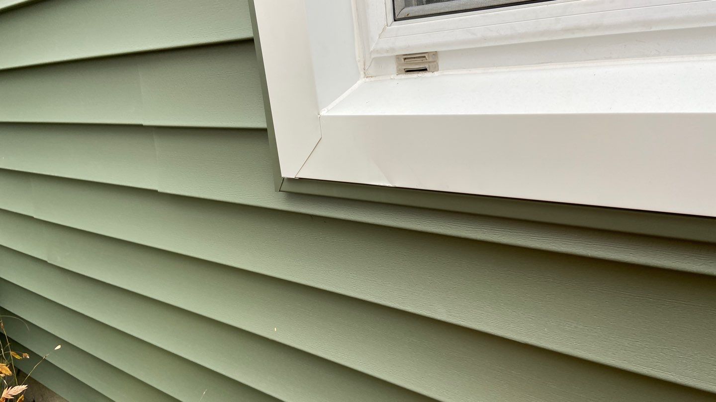 Siding Replacement using CertainTeed Restoration Classic D5 Forest Green by 180 Contractors