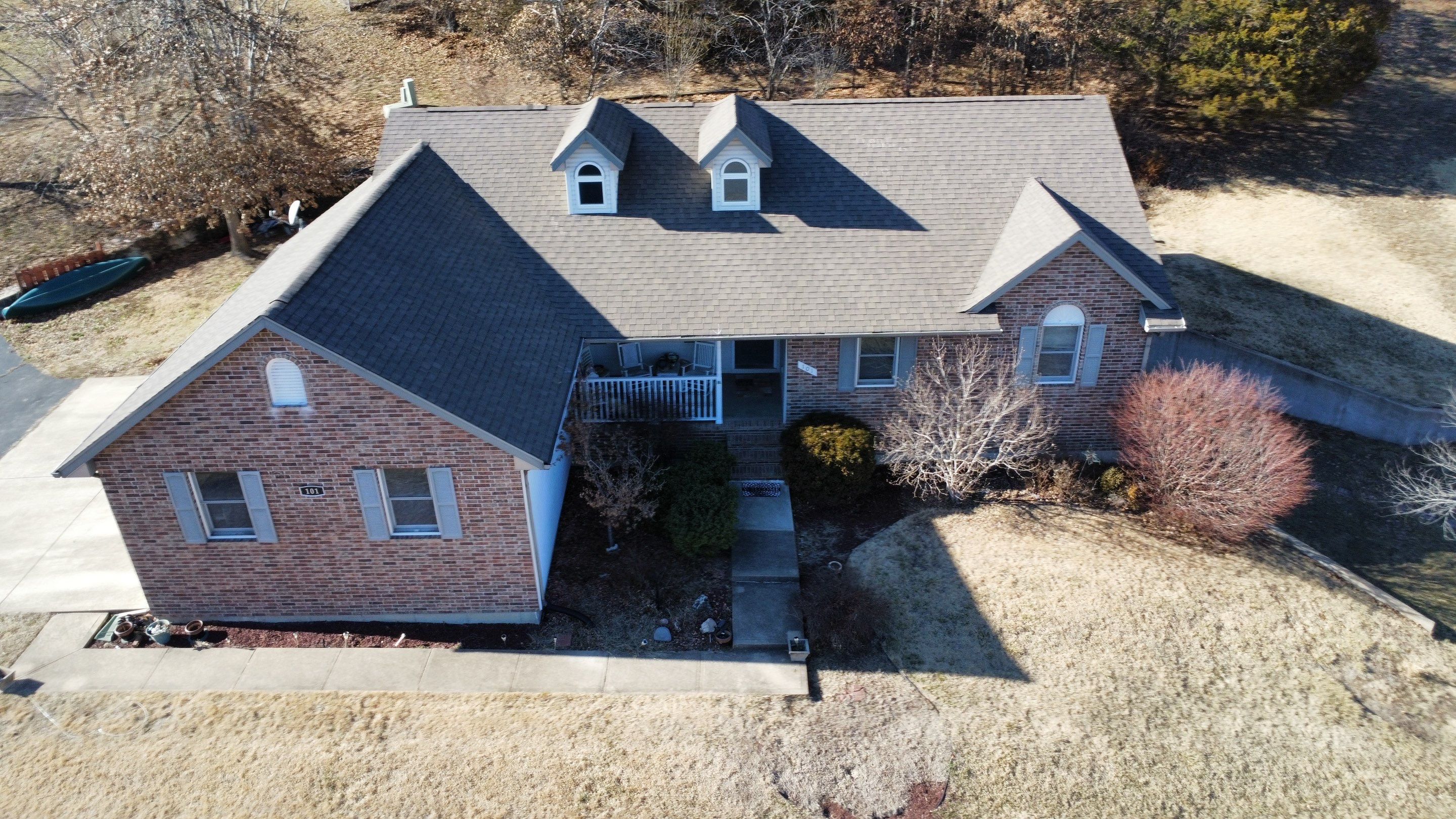 Residential Roof + Gutters & Downspouts & Gutter Guards Install  by Titan Commercial & Residential Roofing 