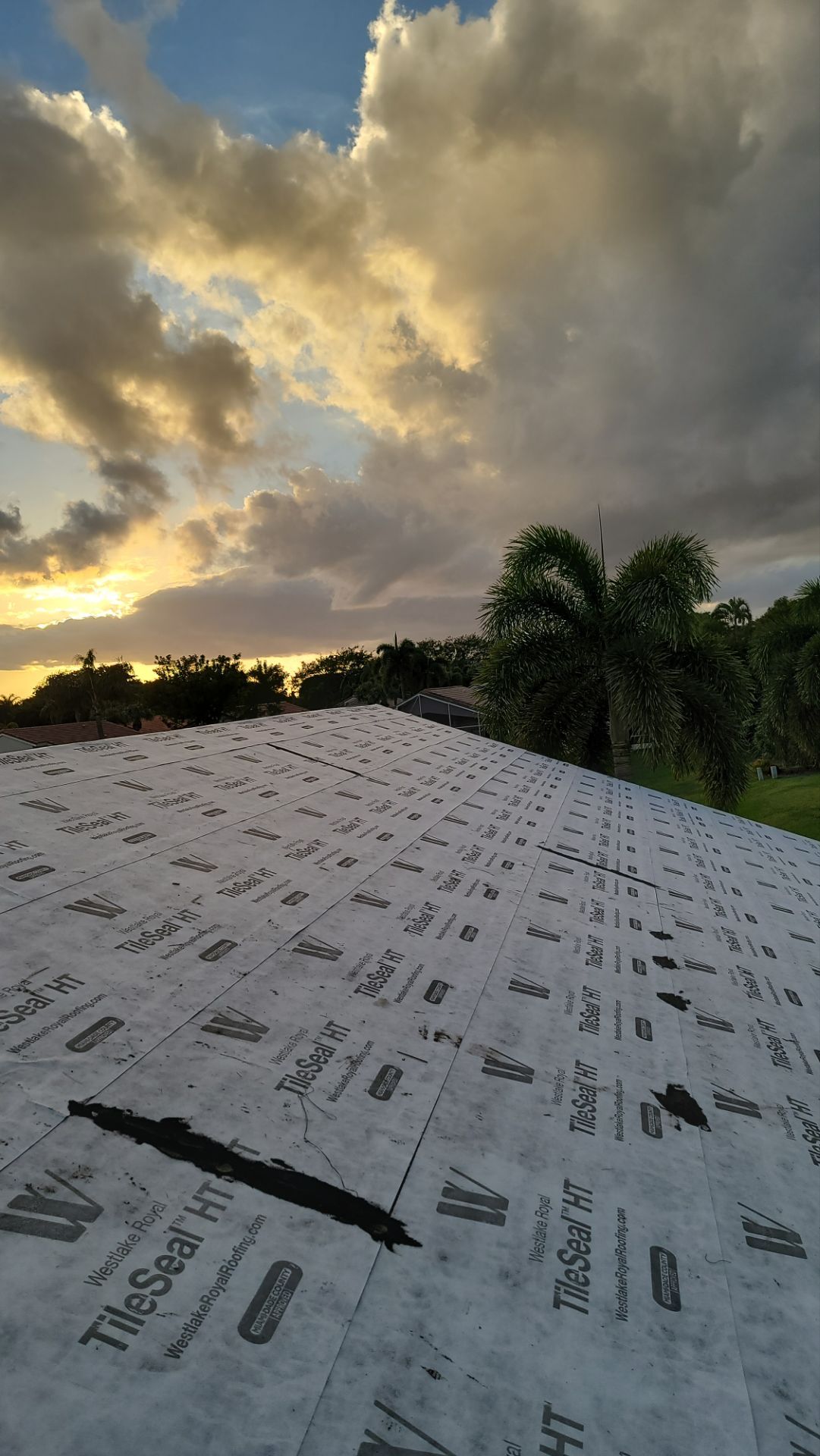 Residential Concrete Tile Roof Replacement and Fascia Repair in Boca Raton by Aastro Roofing