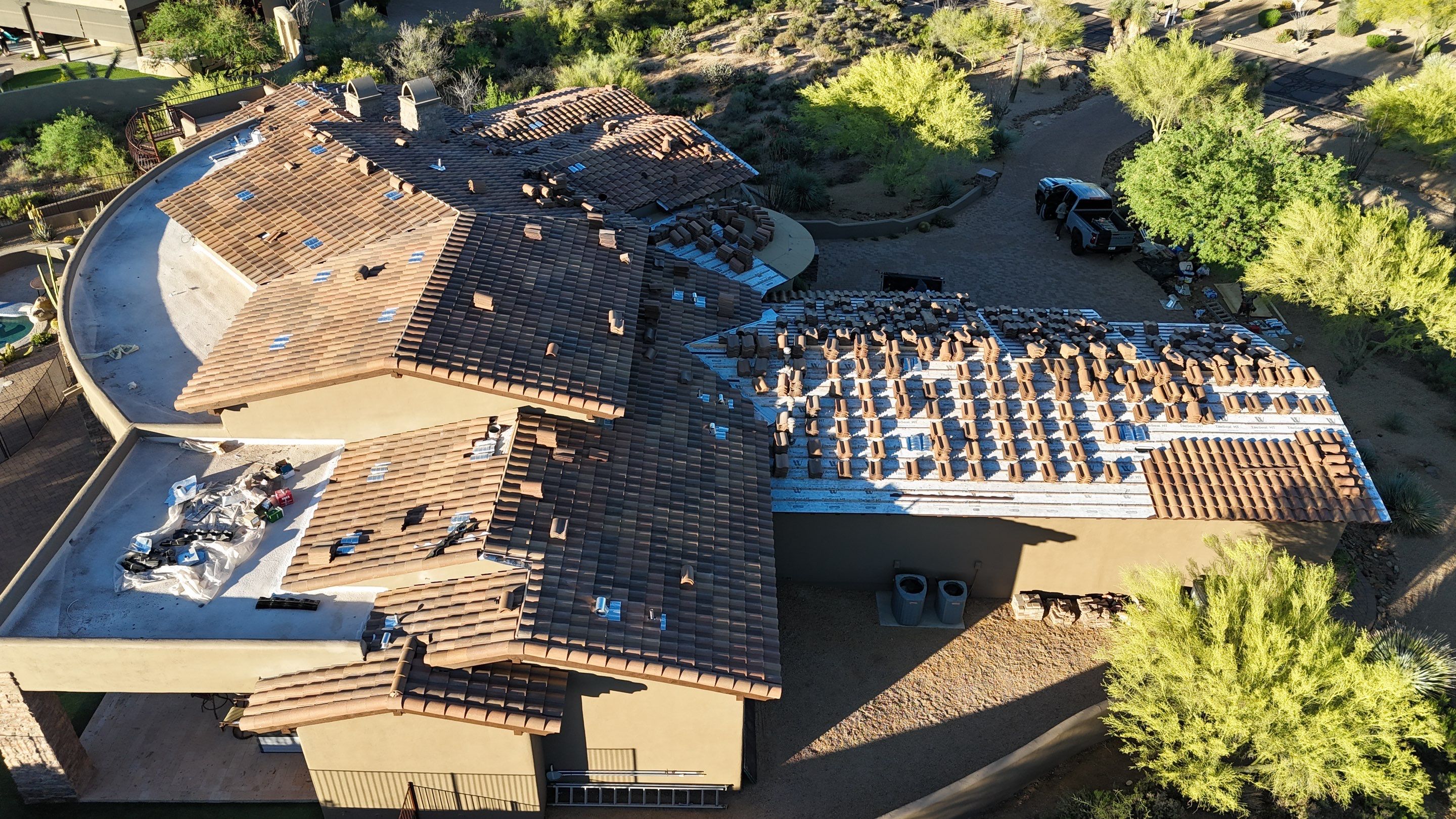 Project in Scottsdale by Saint Roofing