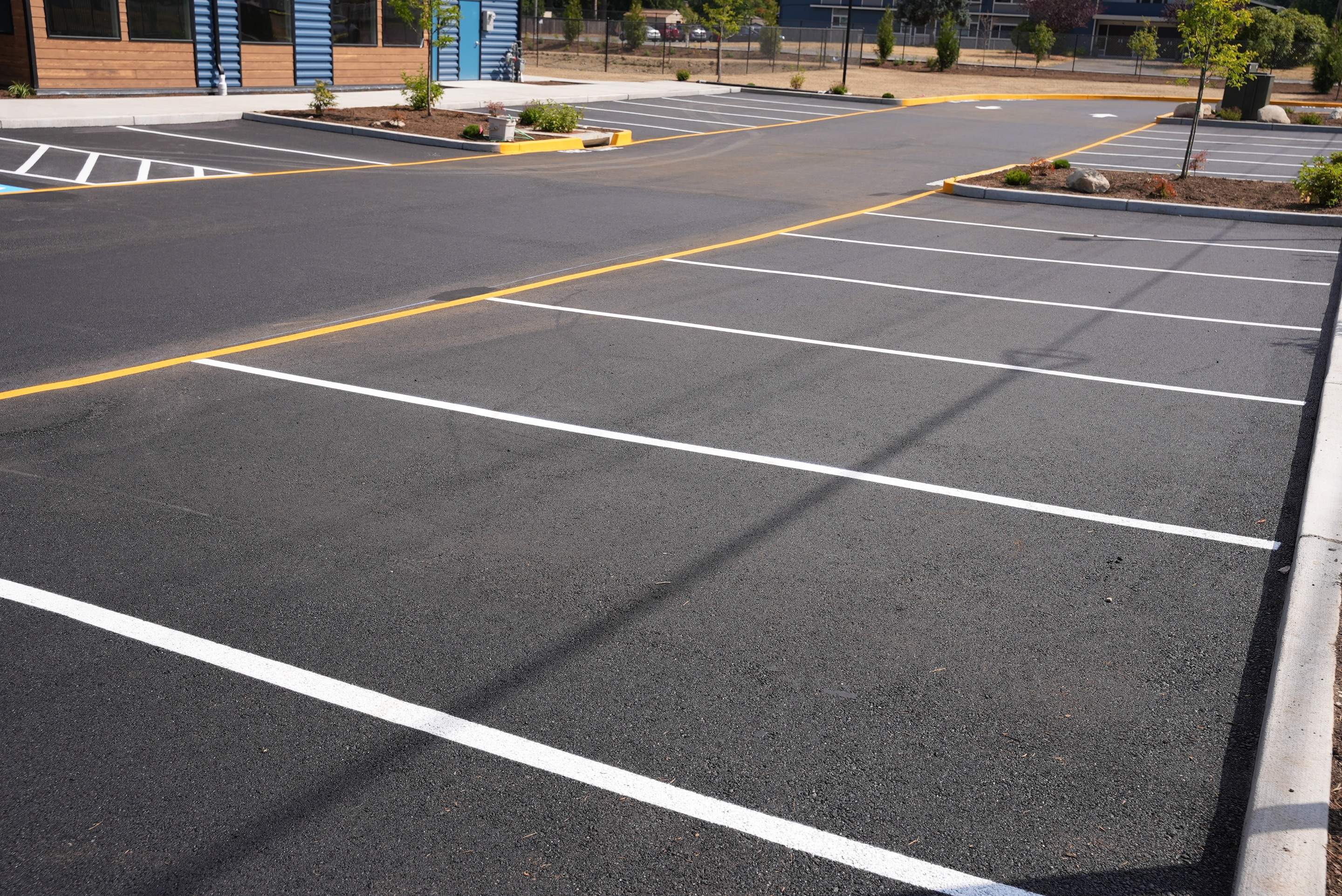 Cedar Park | Christian School Asphalt Parking Lot Repair  by Jireh Asphalt & Concrete Inc 