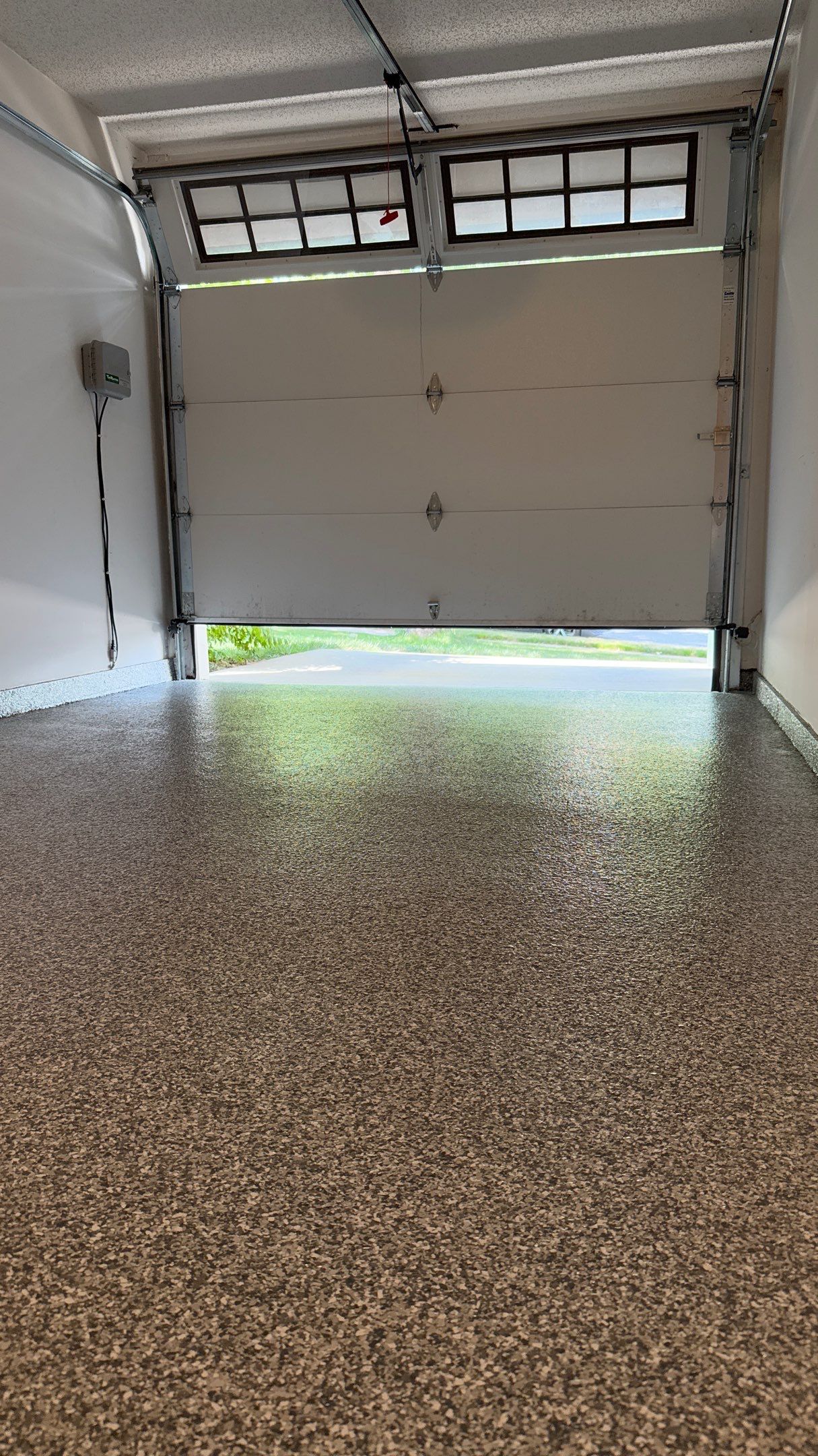 Drew Has The Nicest Floor On The Block  by Banner Garage