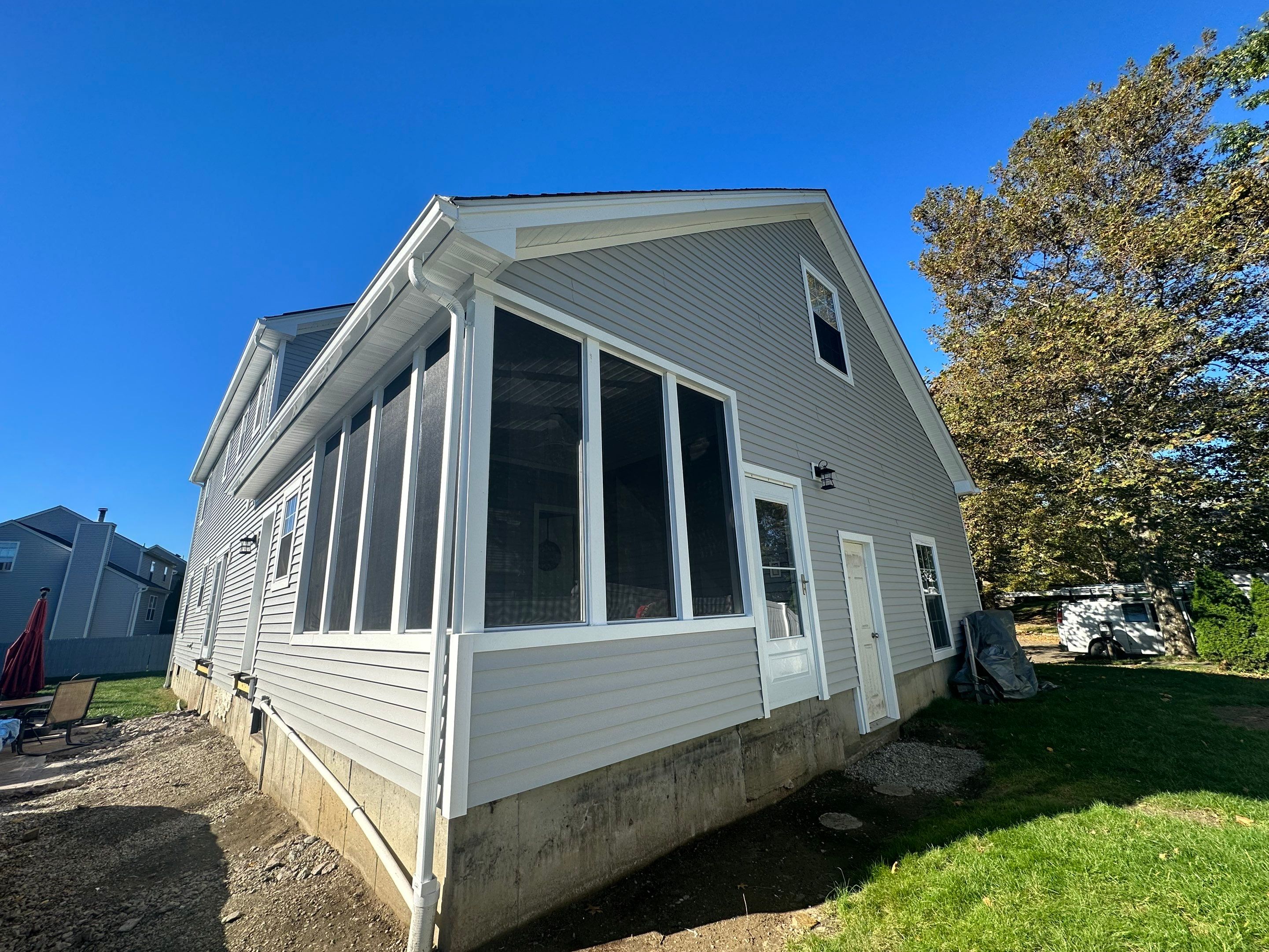 Siding Installation using Certainteed Cedar Impressions Sterling Gray by A Plus Exterior