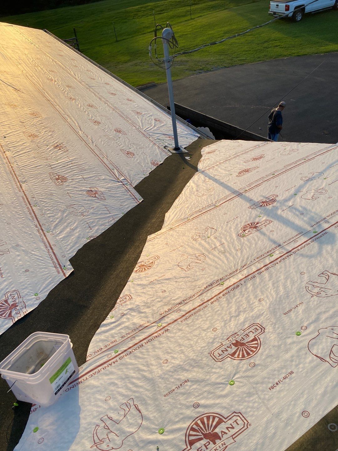 Residential Roof Remove and Replace using Low Rib Metal Roofing Panels by Bullard Roofing