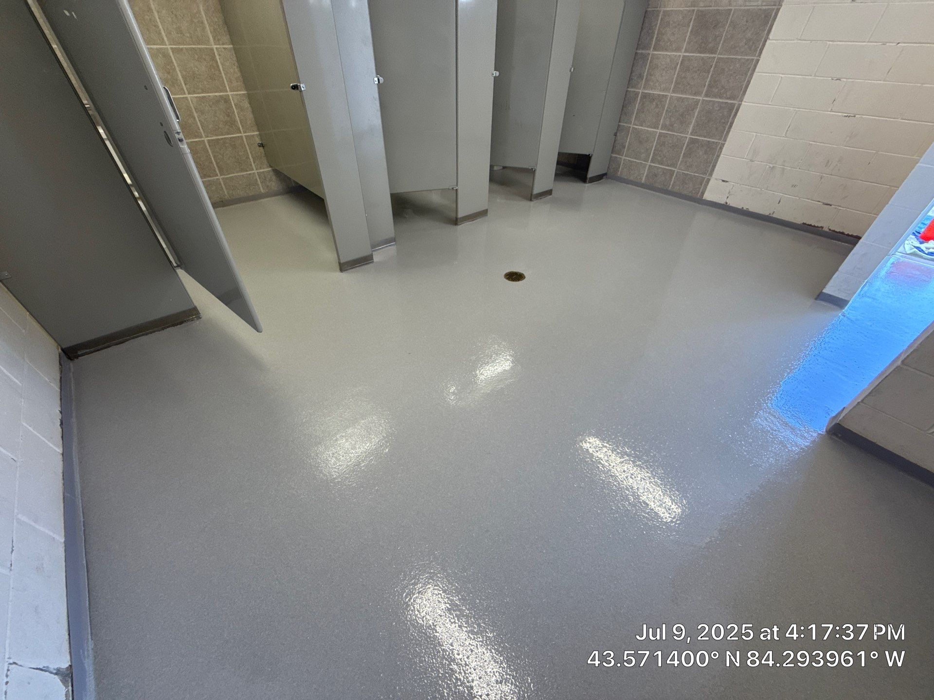 Project in Midland by Wise Coatings of Central Michigan