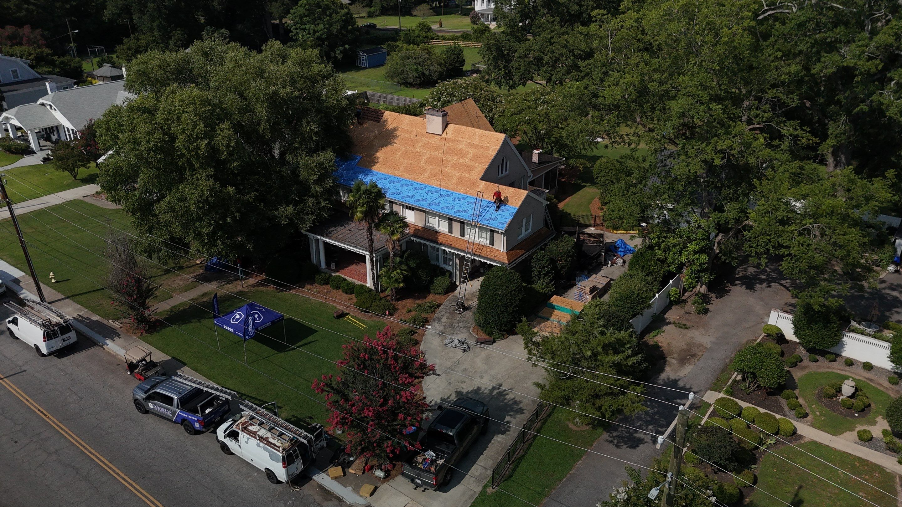 Complete Roof Replacement in Historical District in Belton, SC by Roofers LLC