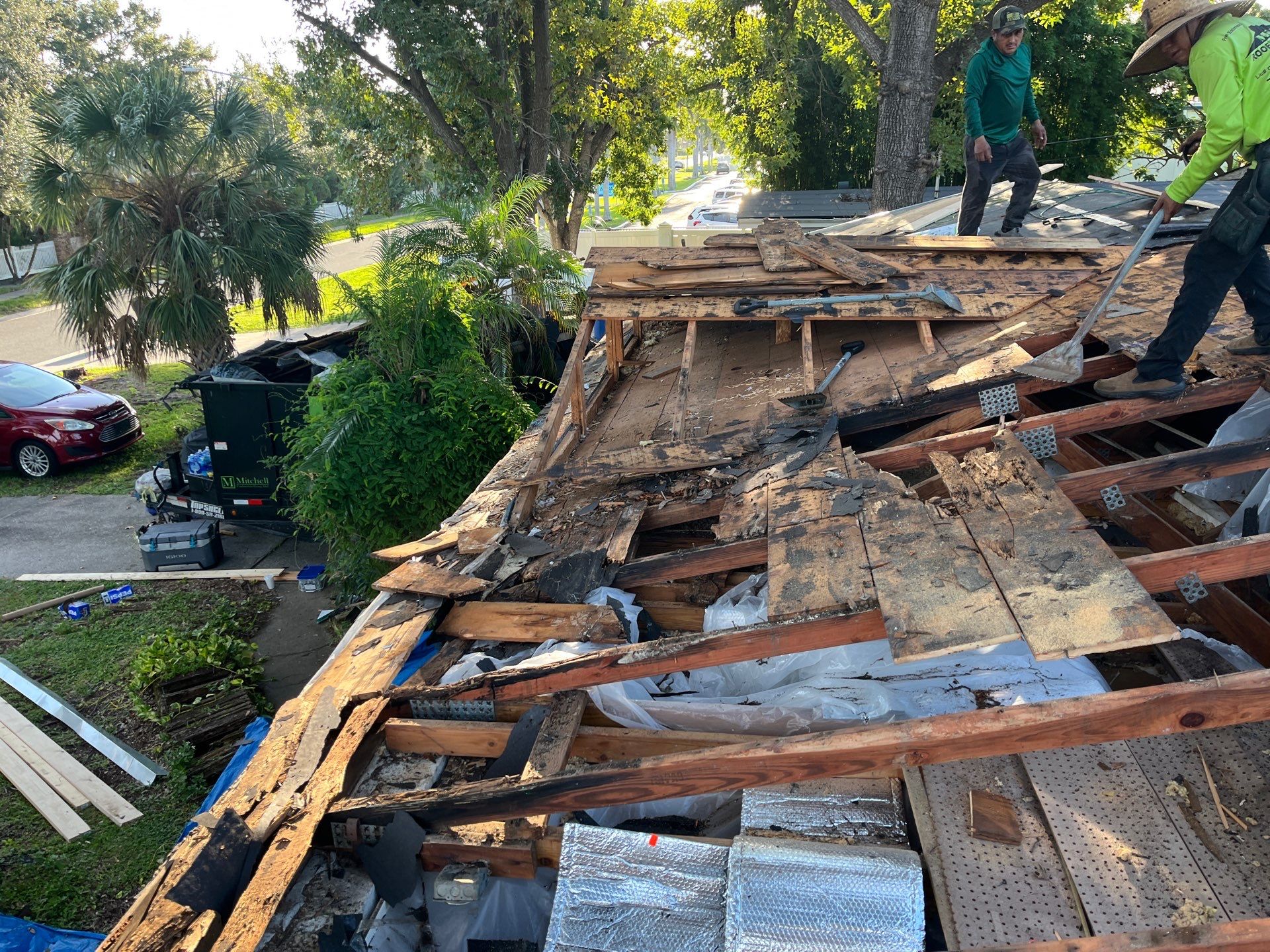 Project in St. Petersburg 33703 by Mitchell Roofing Company LLC