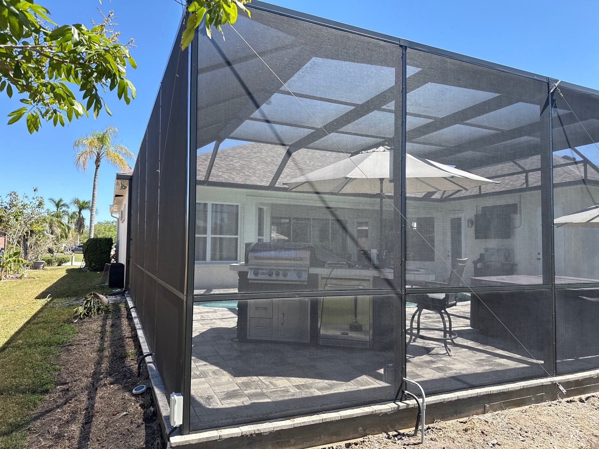 House Wash, Paver Pool Deck & Screen Enclosure Cleaning in Greenfield Plantation | Bradenton, FL by Sunshine AquaWash