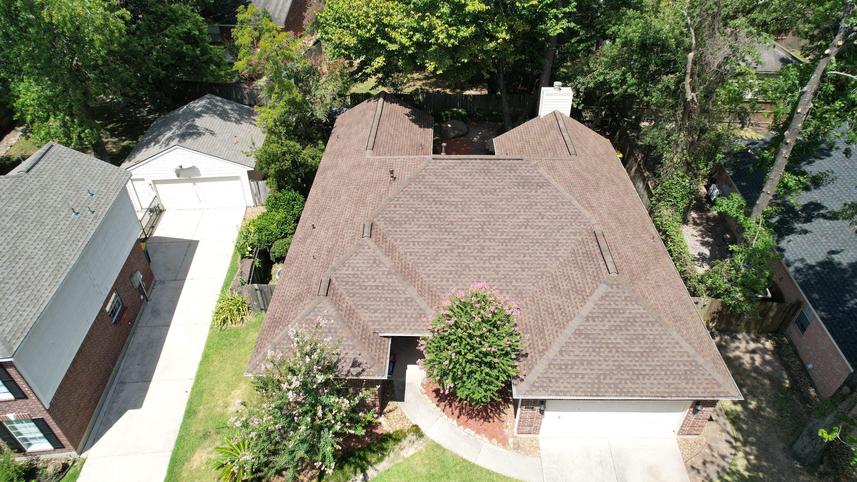 Storm-Damaged Deck Rebuilt & New Roof Installed — Spring, TX by PL Roofing & SB Roofing, LLC.
