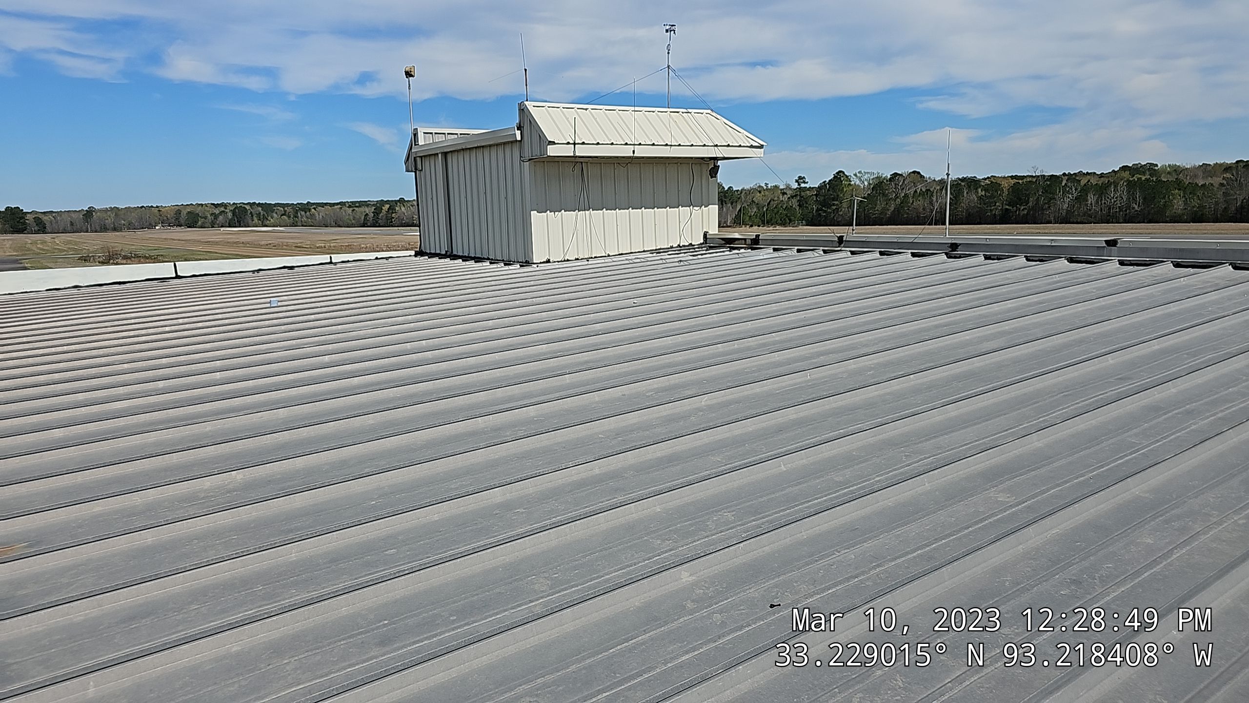 Magnolia Airport Terminal by Hostetler Roofing