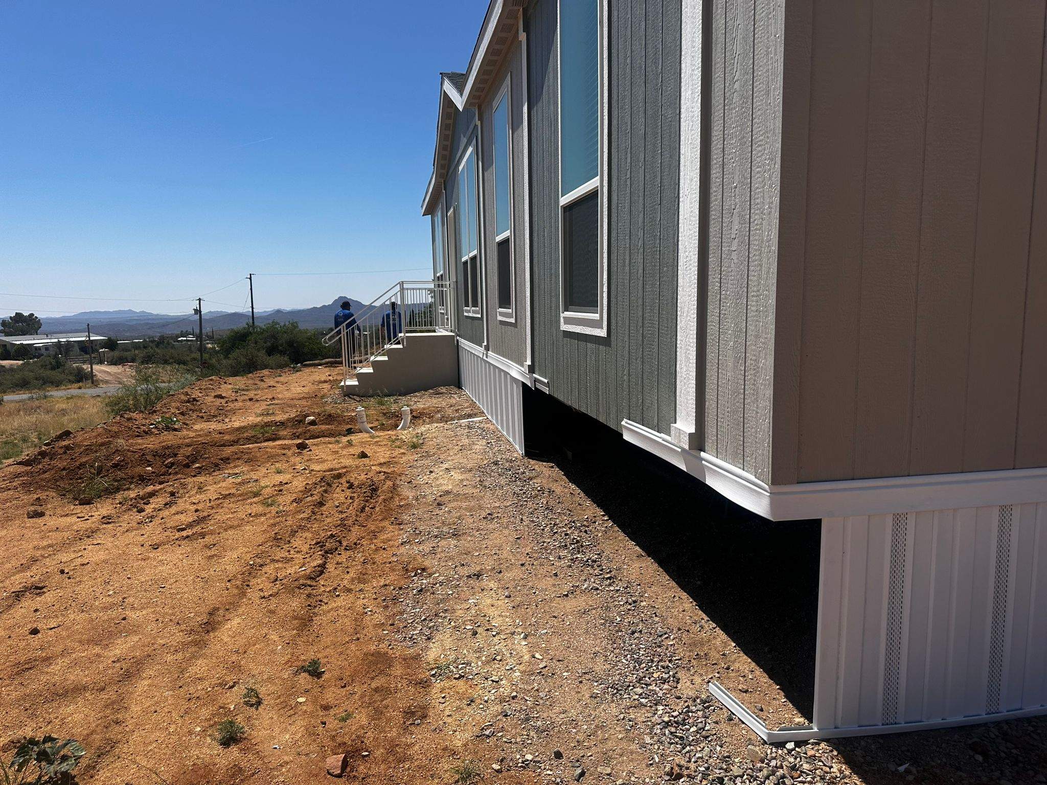 Project in Kirkland by Mobile Home Installations