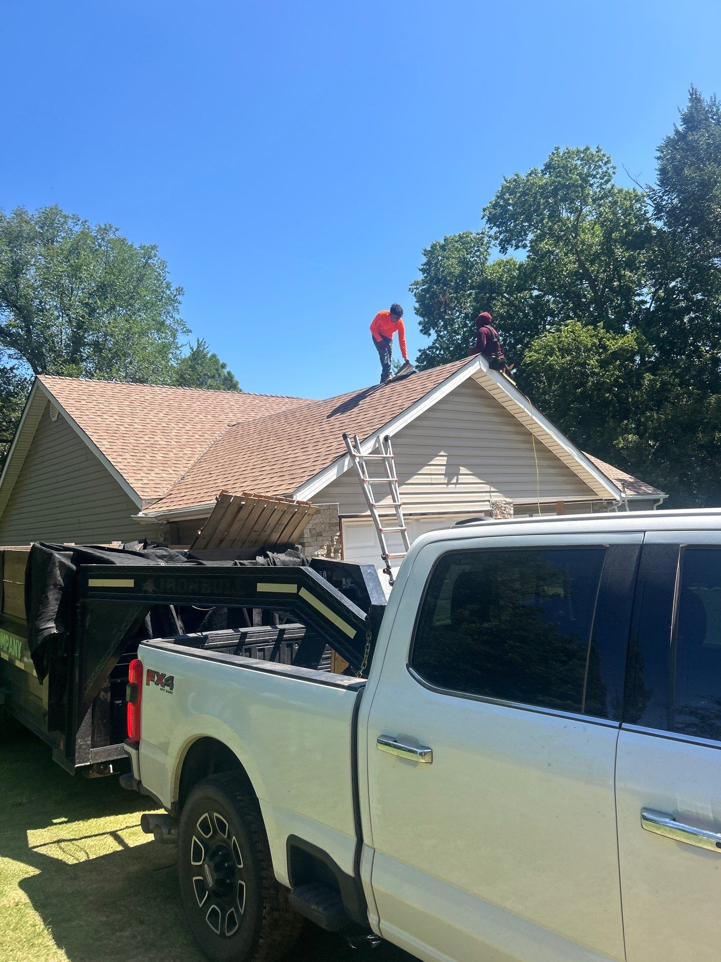 roof replacement in Perkins by McCann's Roofing and Construction