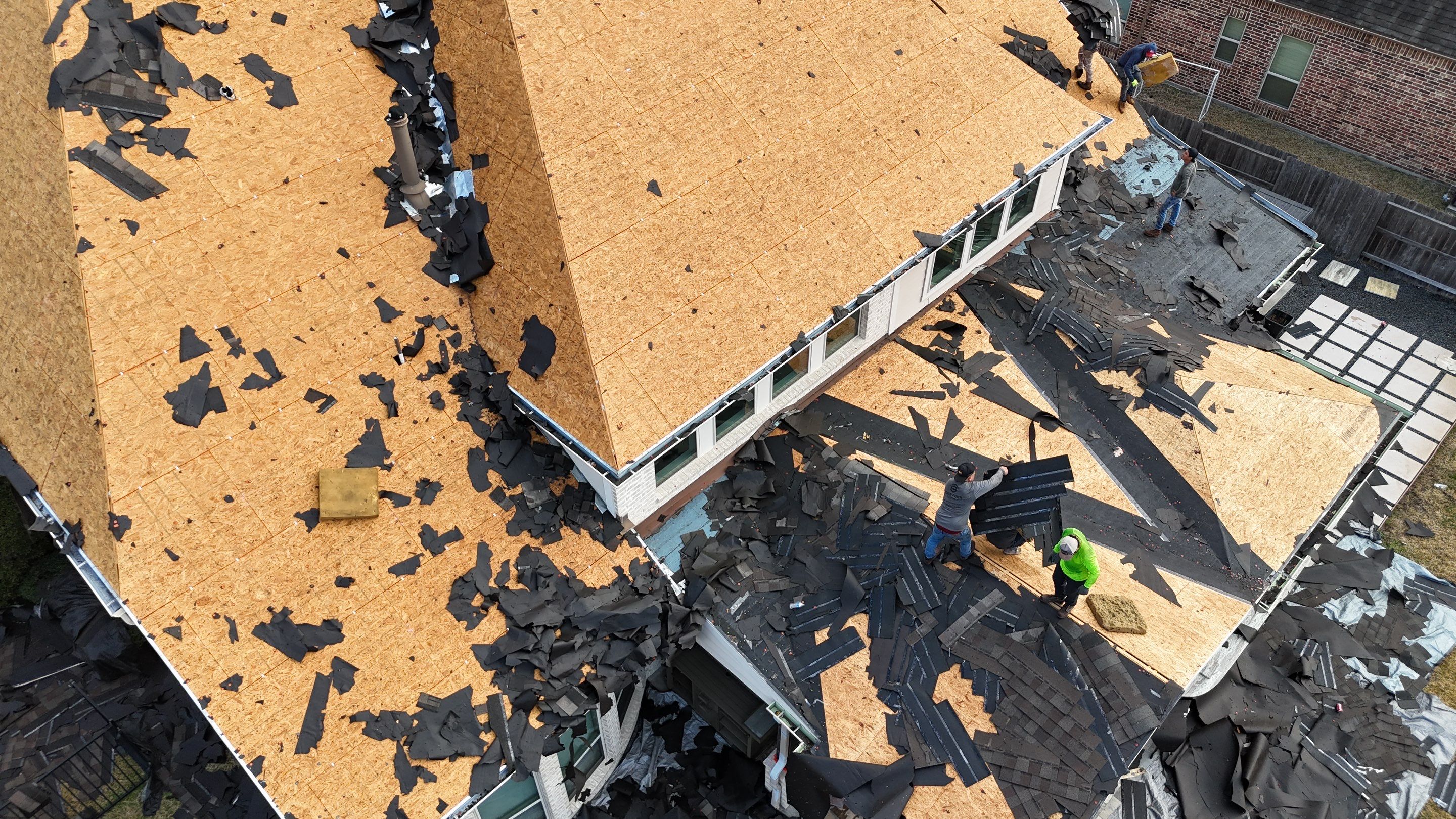 Roof Replacement in Cypress after Customer sustained Hail Damage! by Core Four Roofing