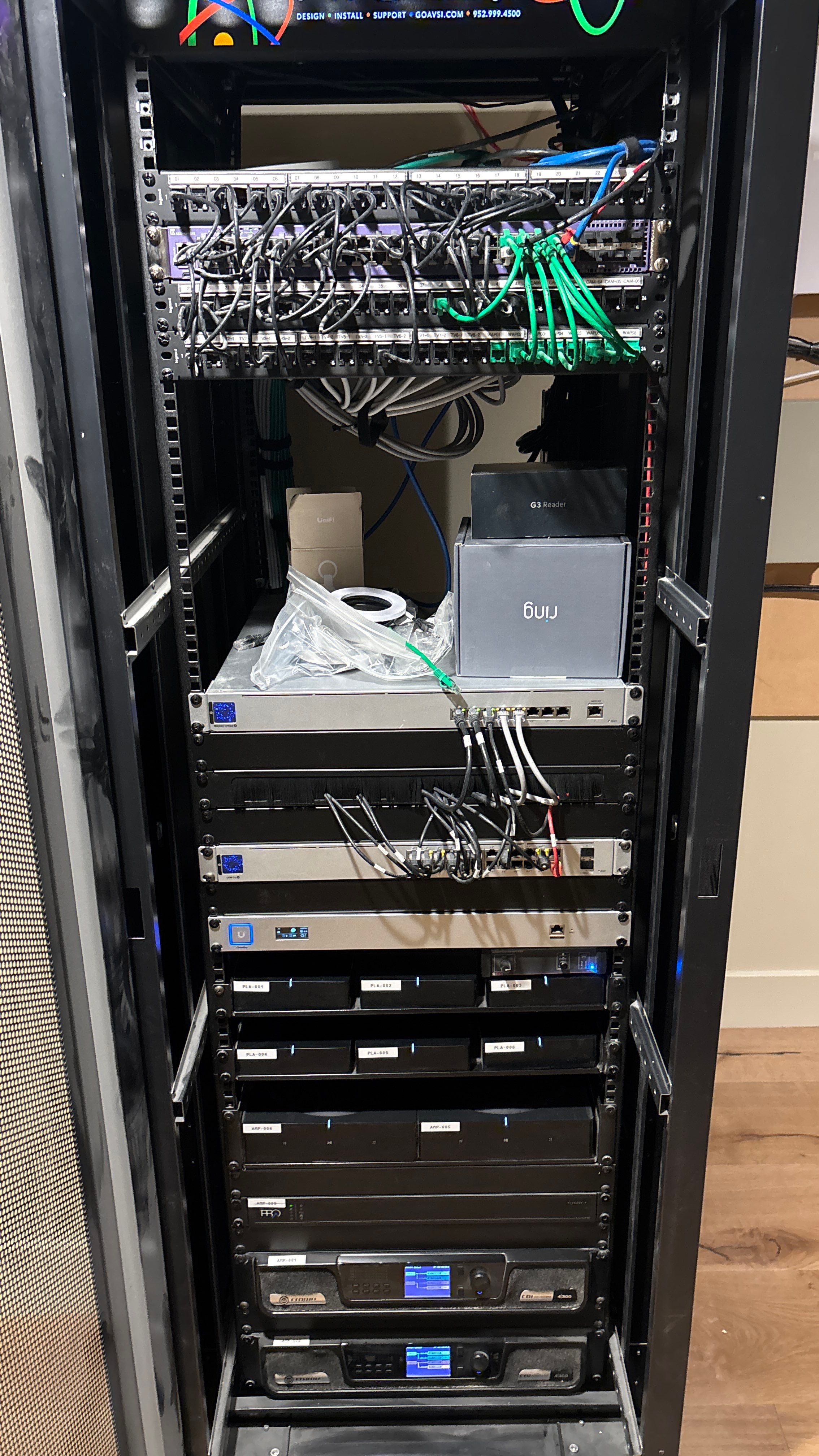 Upscale Winebar AV/CCTV/Card Access install by AVSi