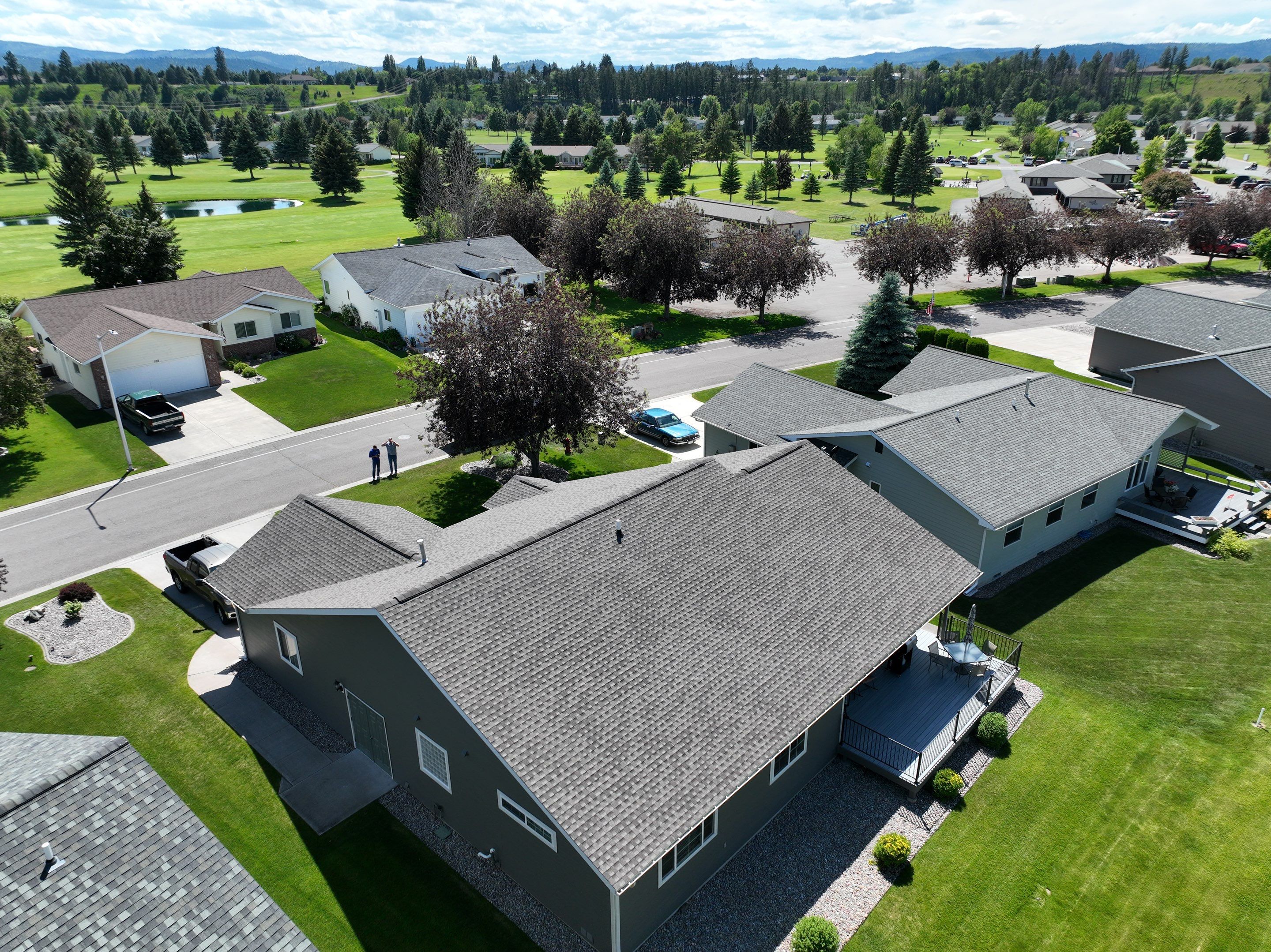 GAF Timberline HDZ - Mission Brown by Montana Roofing Solutions