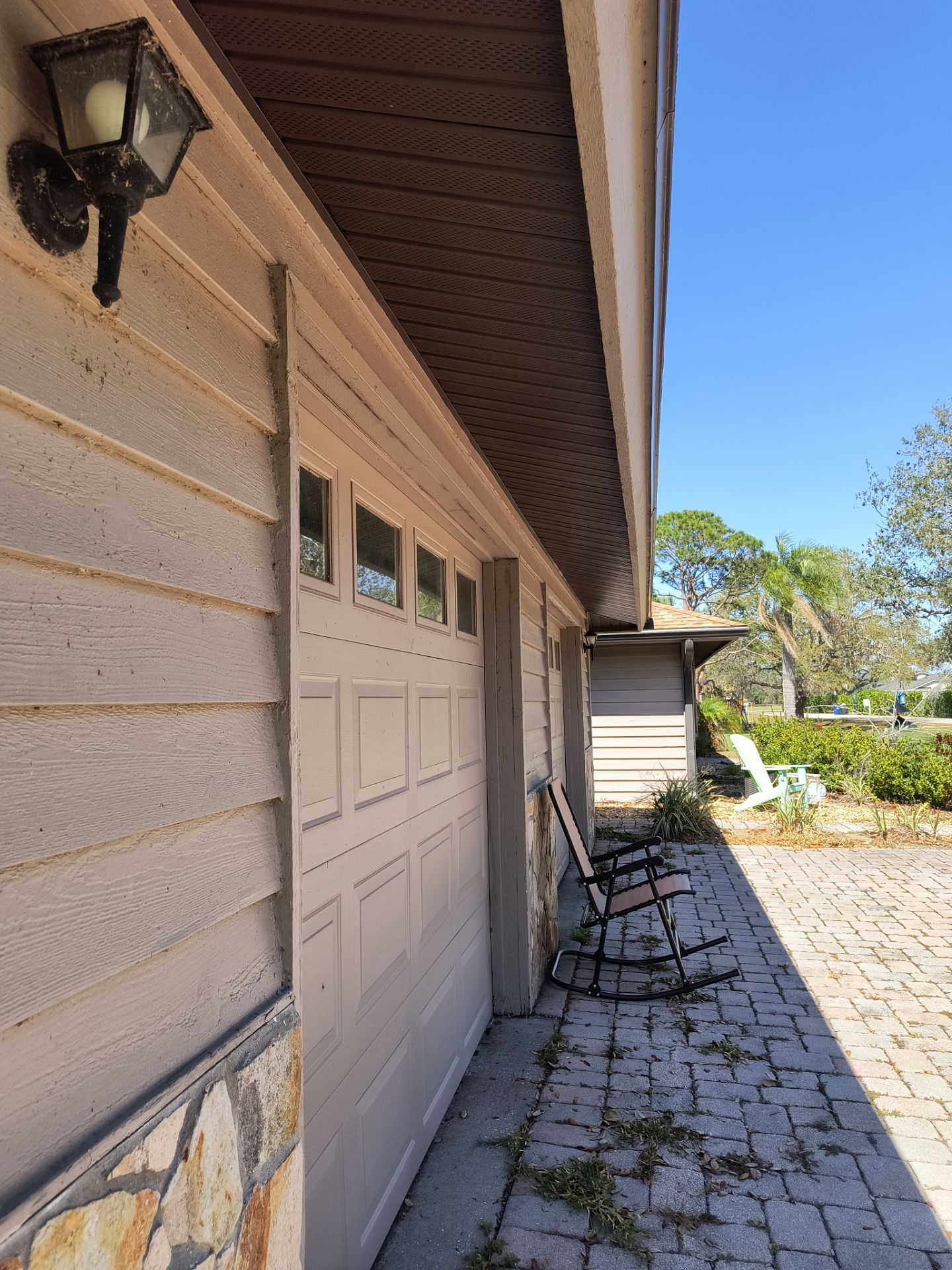New Musket Brown Soffit Installation in Sarasota FL by Gutter Professors