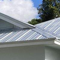 24ga 5V Crimp Mill Finish  by Total Roofing System The Metal Roof Experts