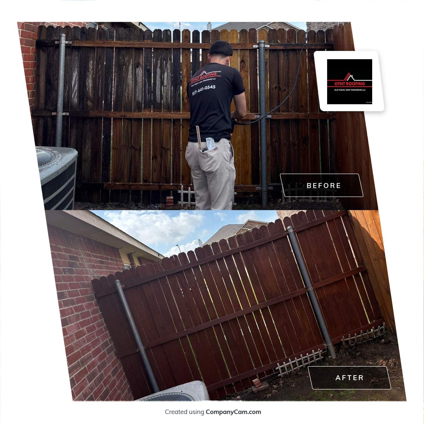 Full Insurance Restoration Project in Arlington by OTNT ROOFING