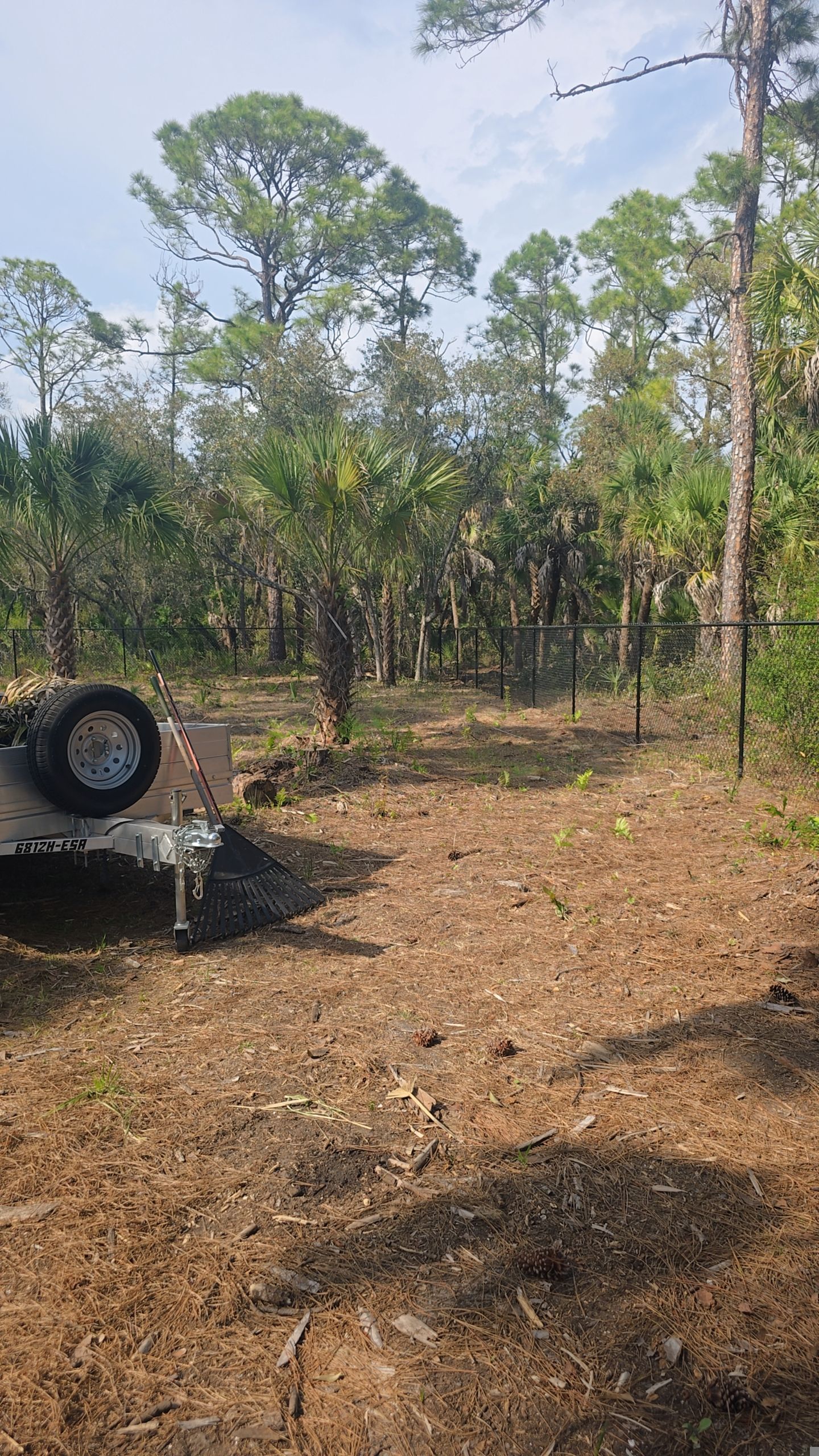 Chain Link Install in North Port by True Fence LLC