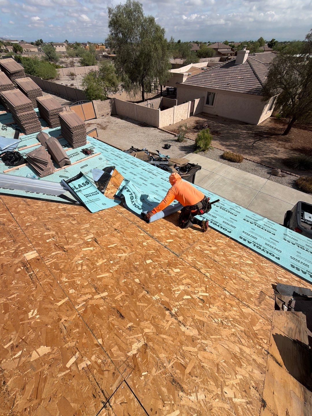 Project in Buckeye, AZ by Saint Roofing