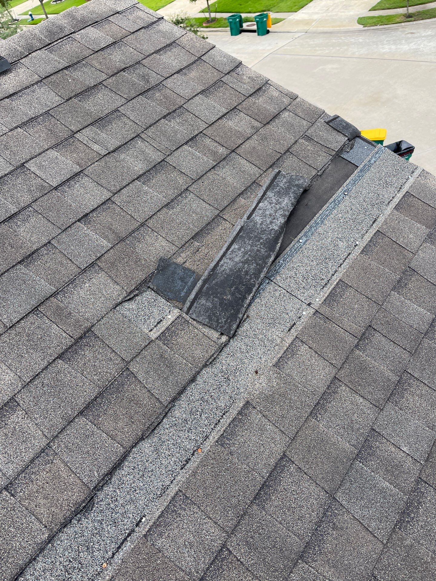 Hail Damage using Owen's Corning Duration (Lifetime) Shingles by Roof Repair Company