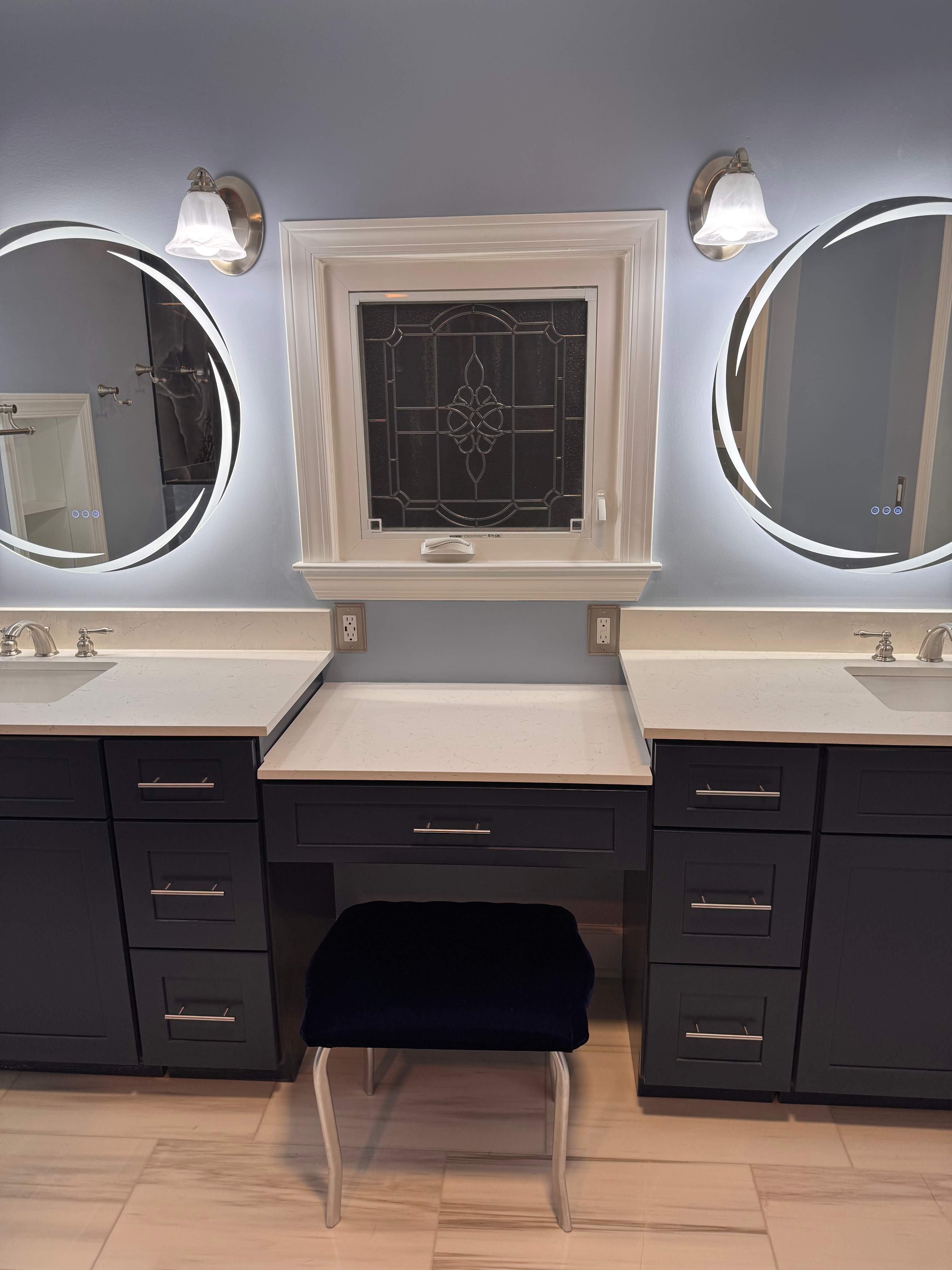 Master bathroom renovation by Prudencio