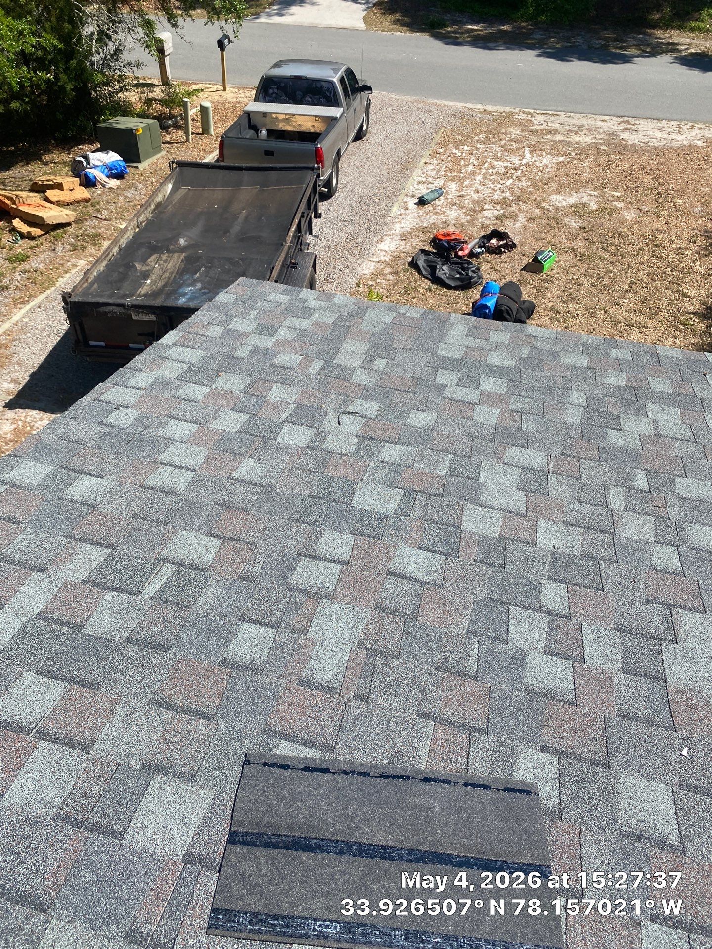 Oak Island FORTIFIED Roof Replacement with CertainTeed Landmark PRO Colonial Slate by RGR Construction and Roofing, LLC