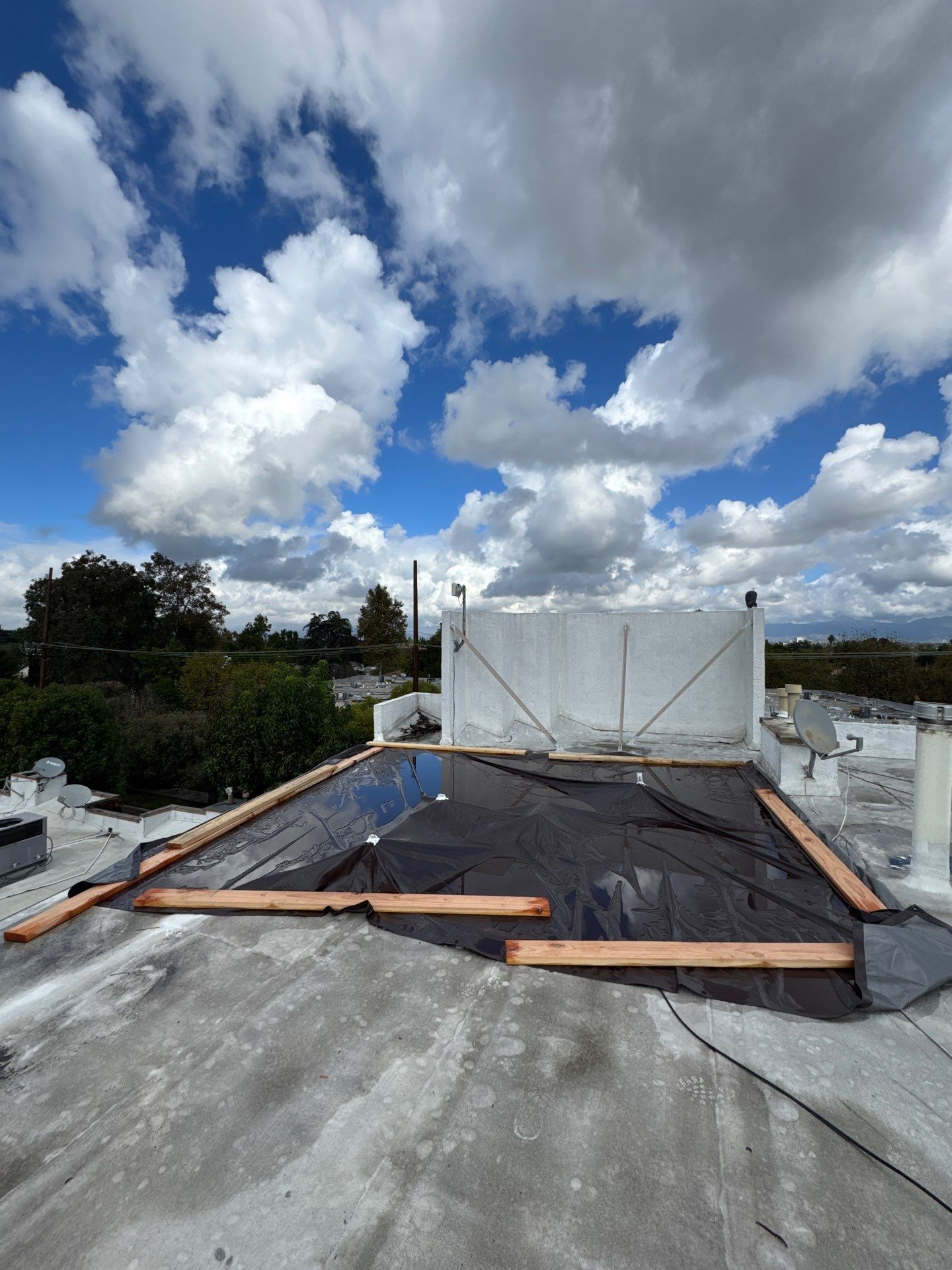 Apartment Building in Sherman Oaks by Hull Brothers Roofing