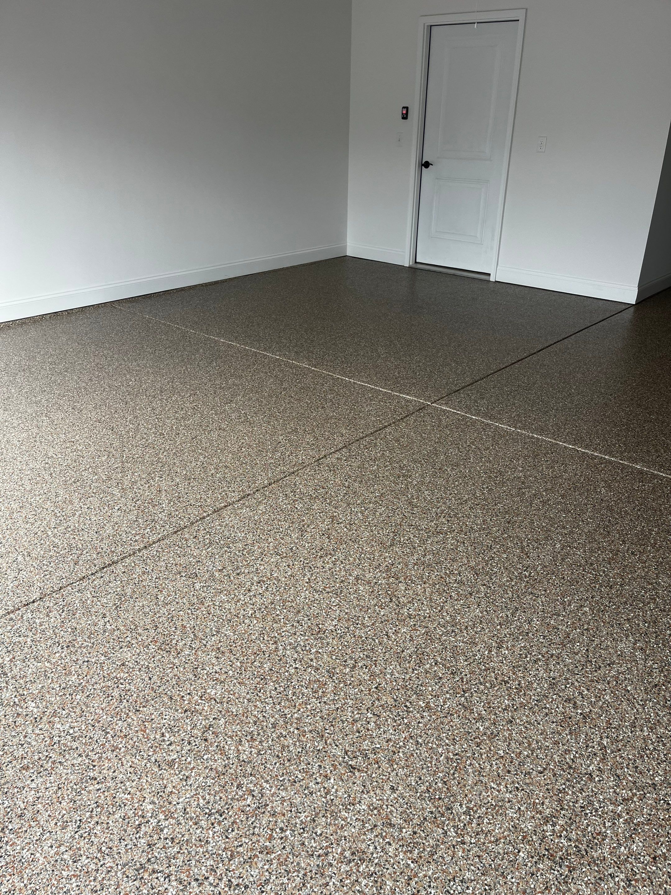 Garage Floor Coating using Waxwing by My Garage Floor Guys