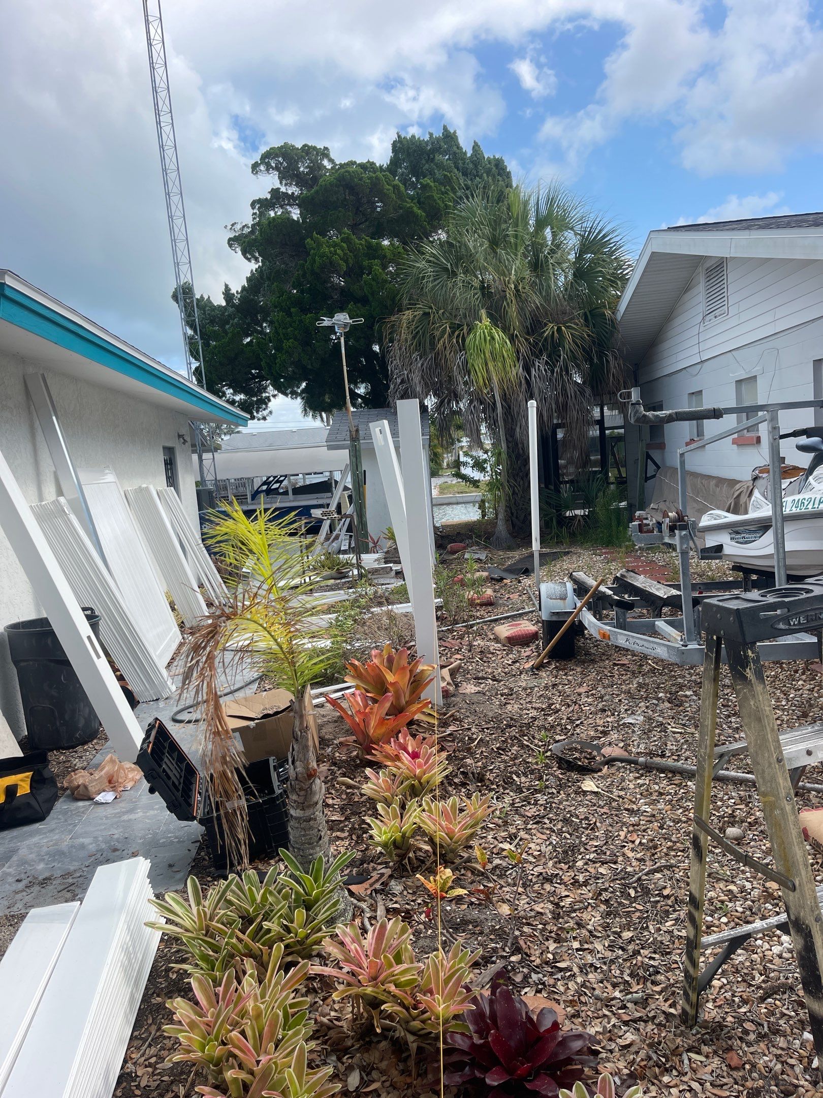 Bradenton, FL 6 ft. Tall White Vinyl Privacy Fence by Asap fence and gates, LLC