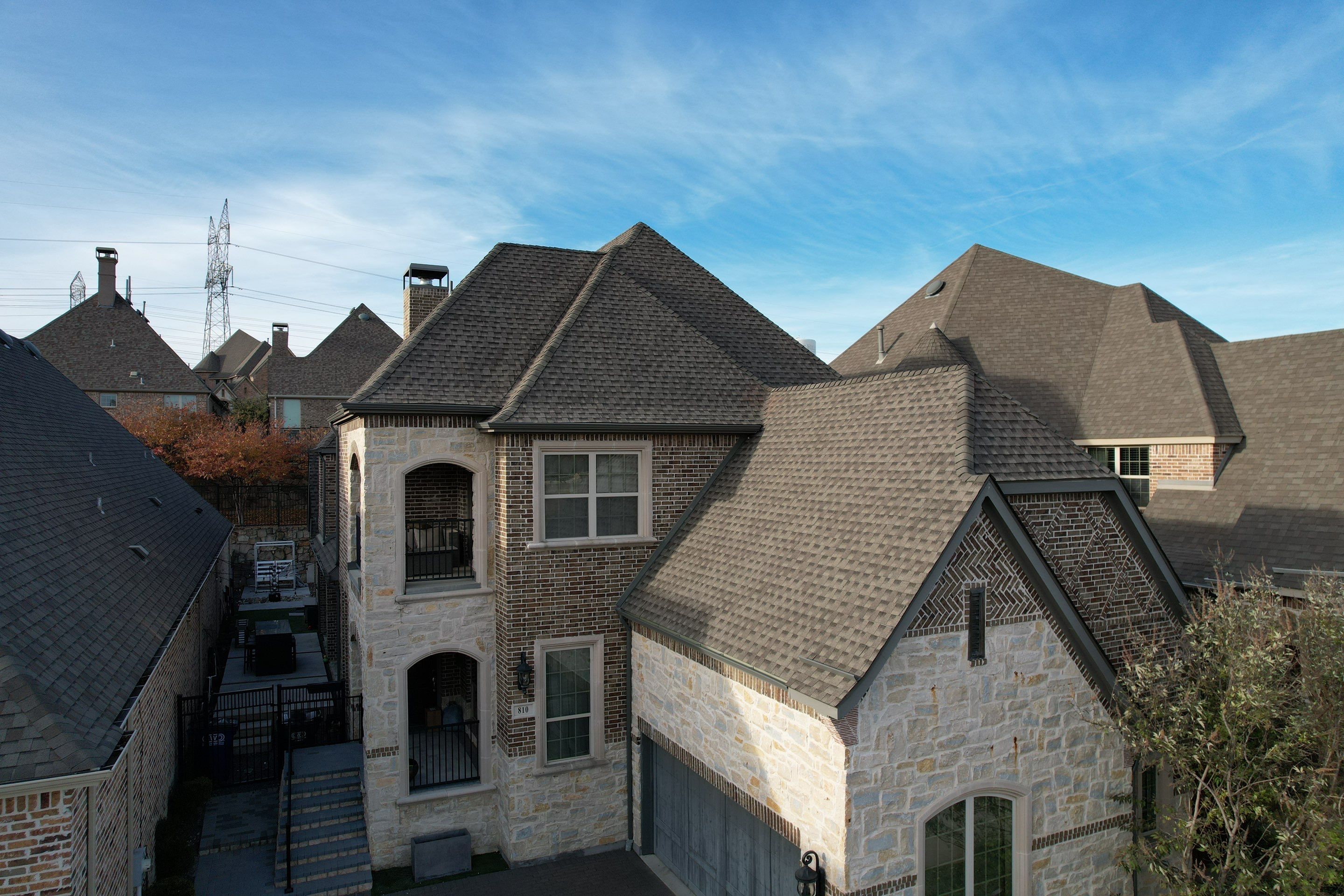 Project in Lewisville  by Zeus Exteriors