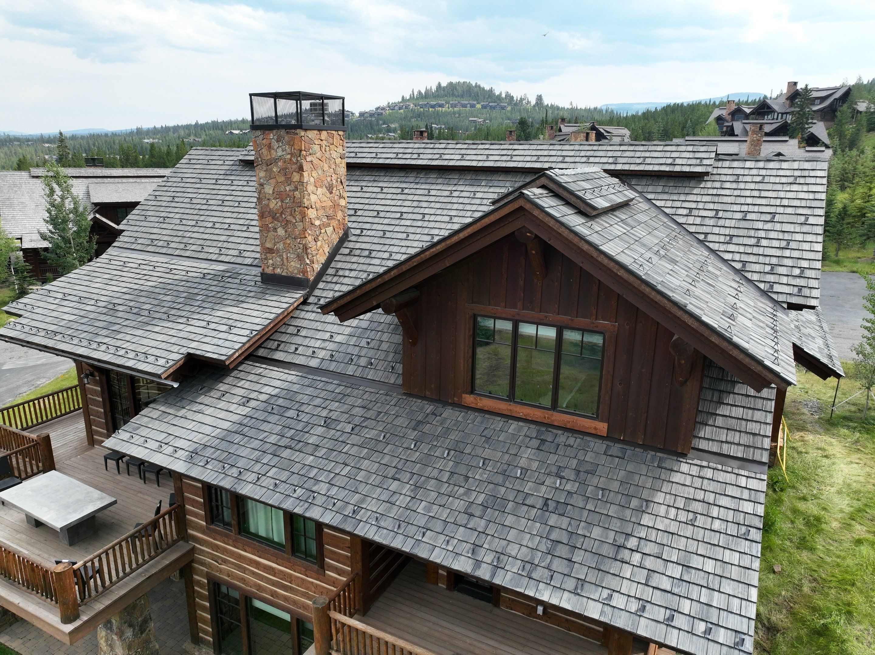 Brava Shake - Canyon Gray  by Montana Roofing Solutions