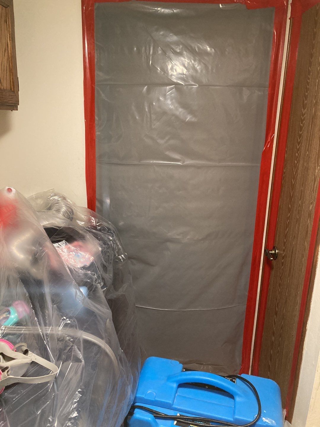 Mold Remediation using Containment by Accountable Home Services