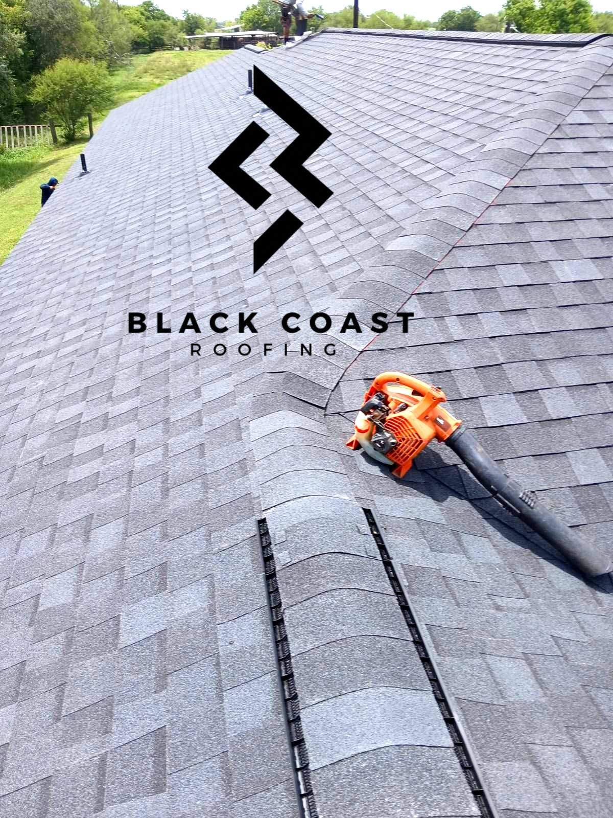 Residential Roofing Installation using TAMKO Heritage Shingles by Black Coast Roofing