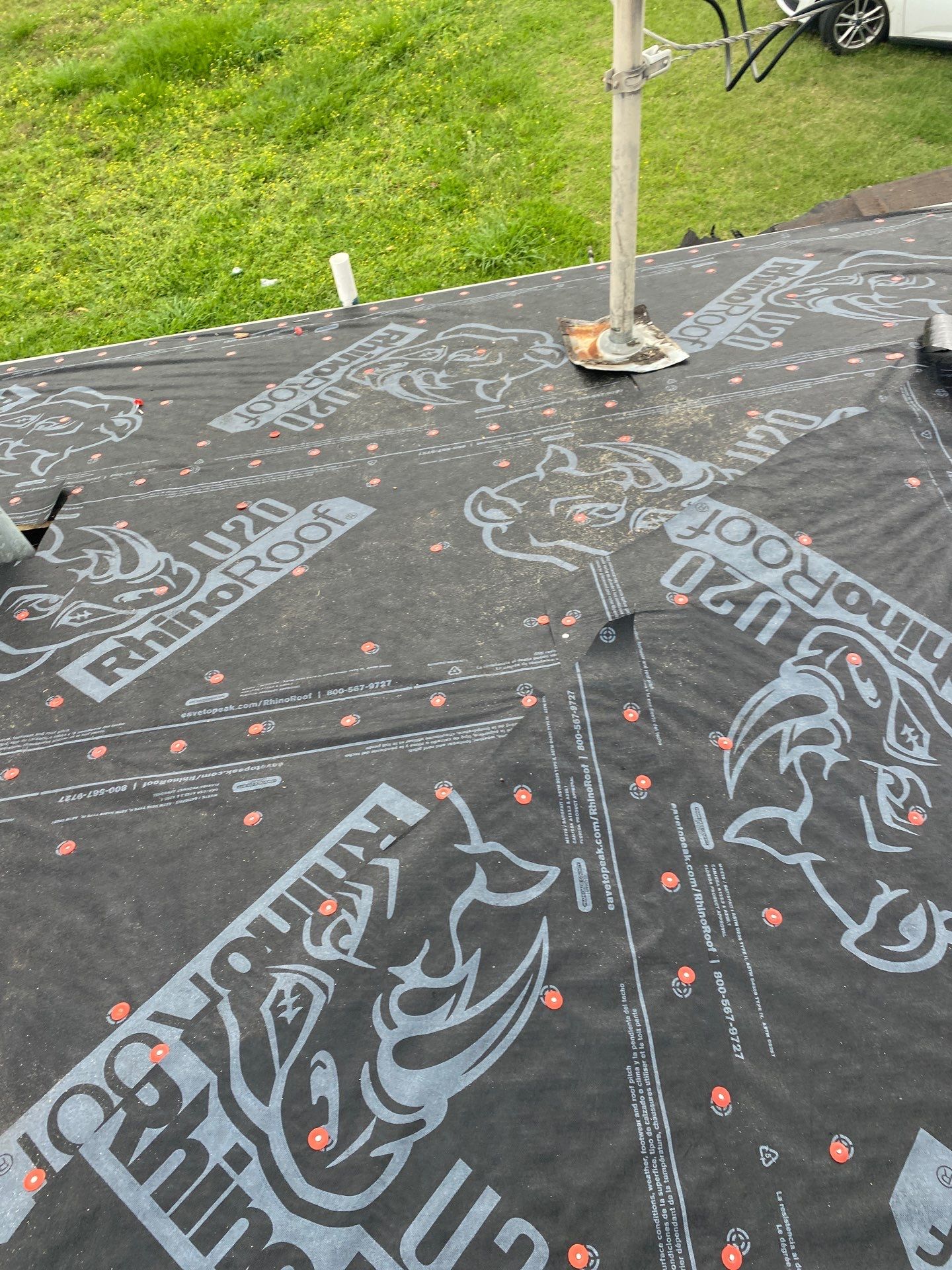 Residential Roofing Installation using Owen's Corning Duration (Lifetime) Shingles by Roof Repair Company