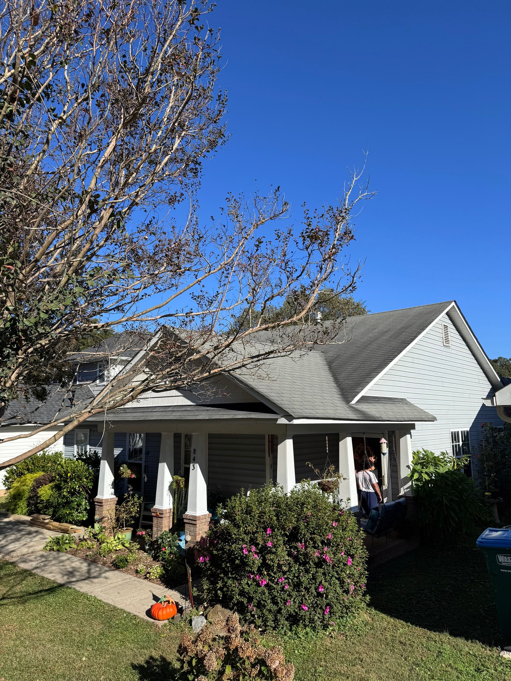 Roof replacement by hail damage by Just Brilliant Restoration JBR