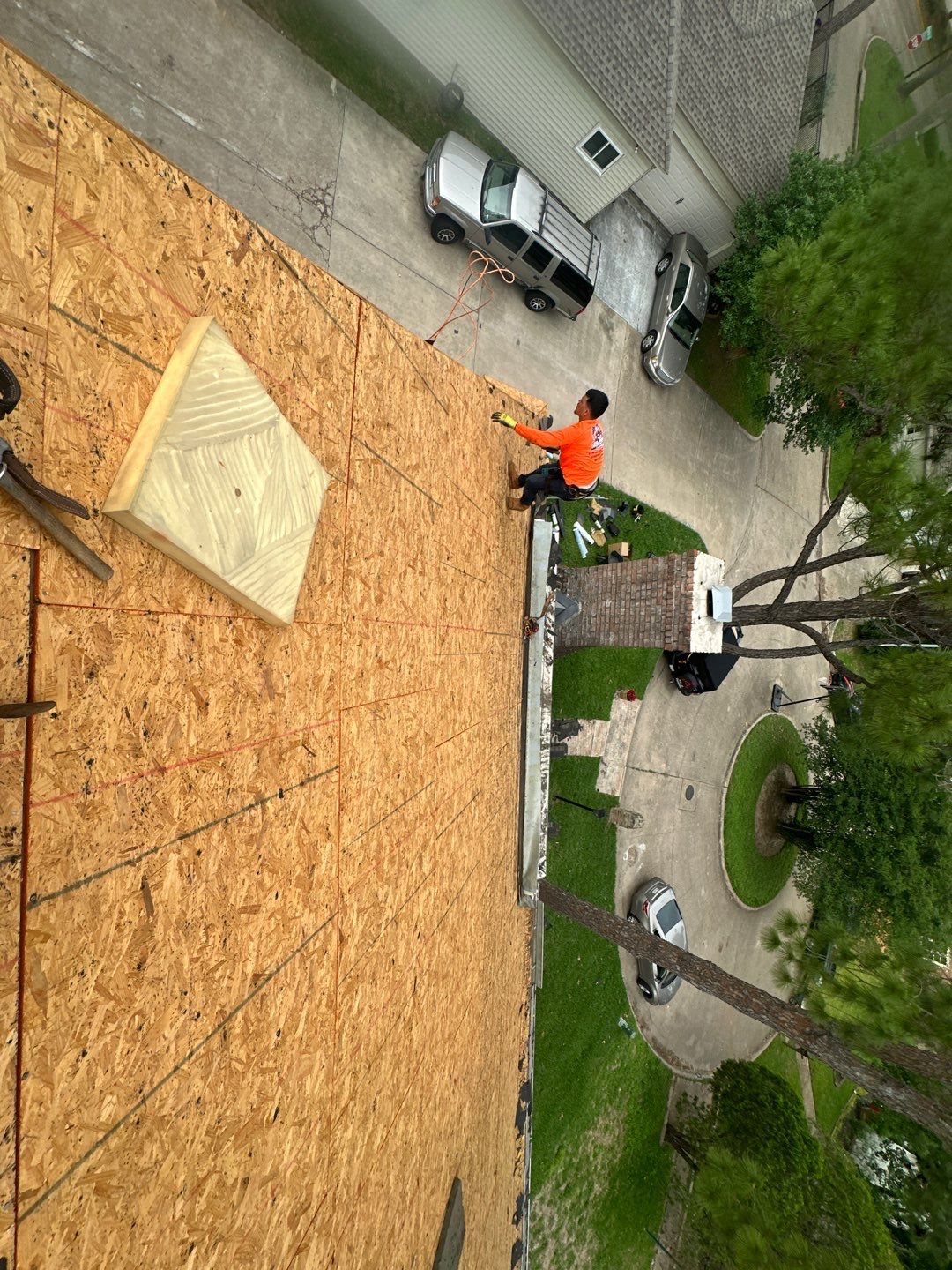 Residential Roofing Installation using Owen's Corning Duration (Lifetime) Shingles by Roof Repair Company