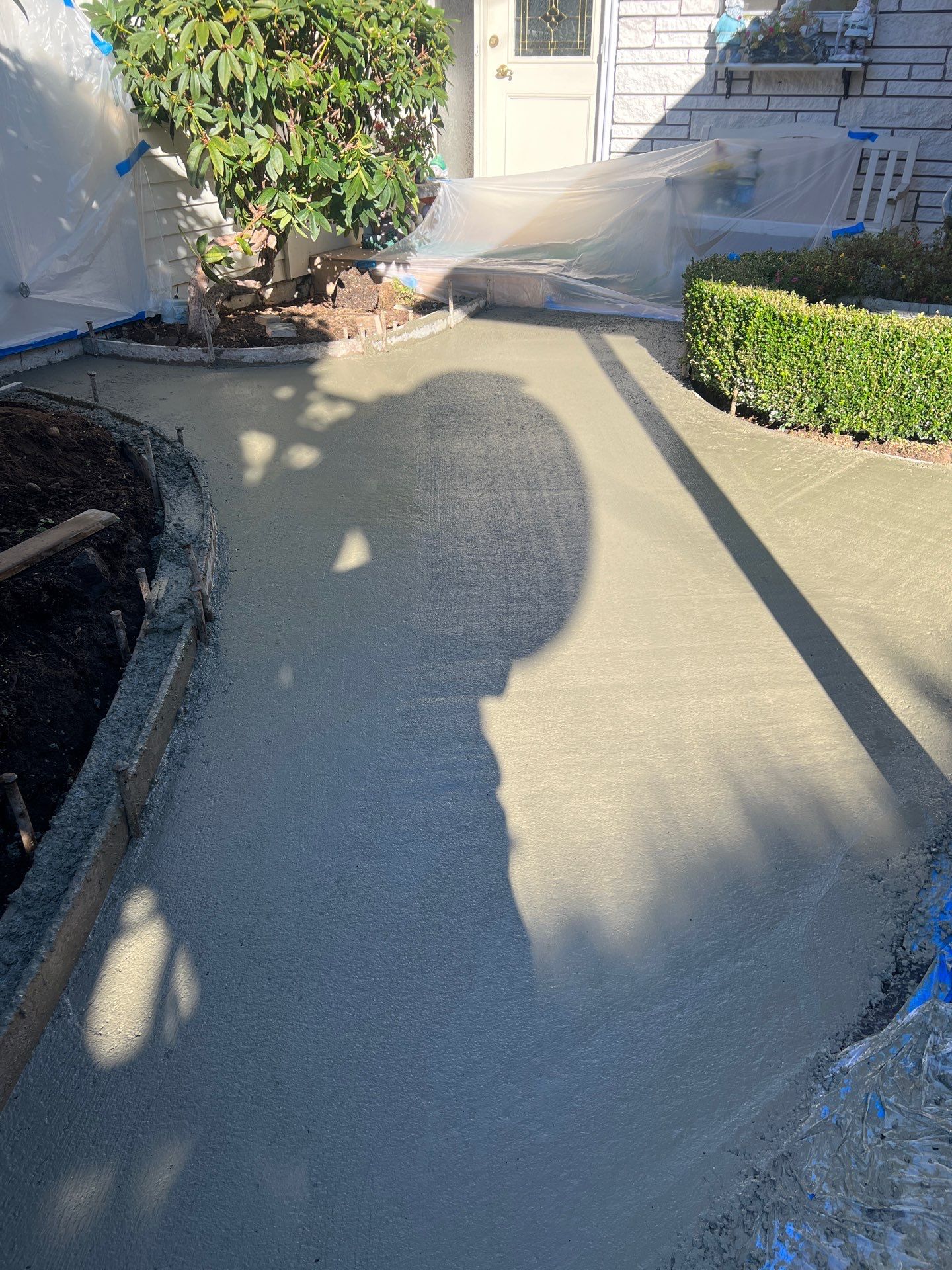 Gisela | Stamped Concrete Walkway  by Jireh Asphalt & Concrete Inc 