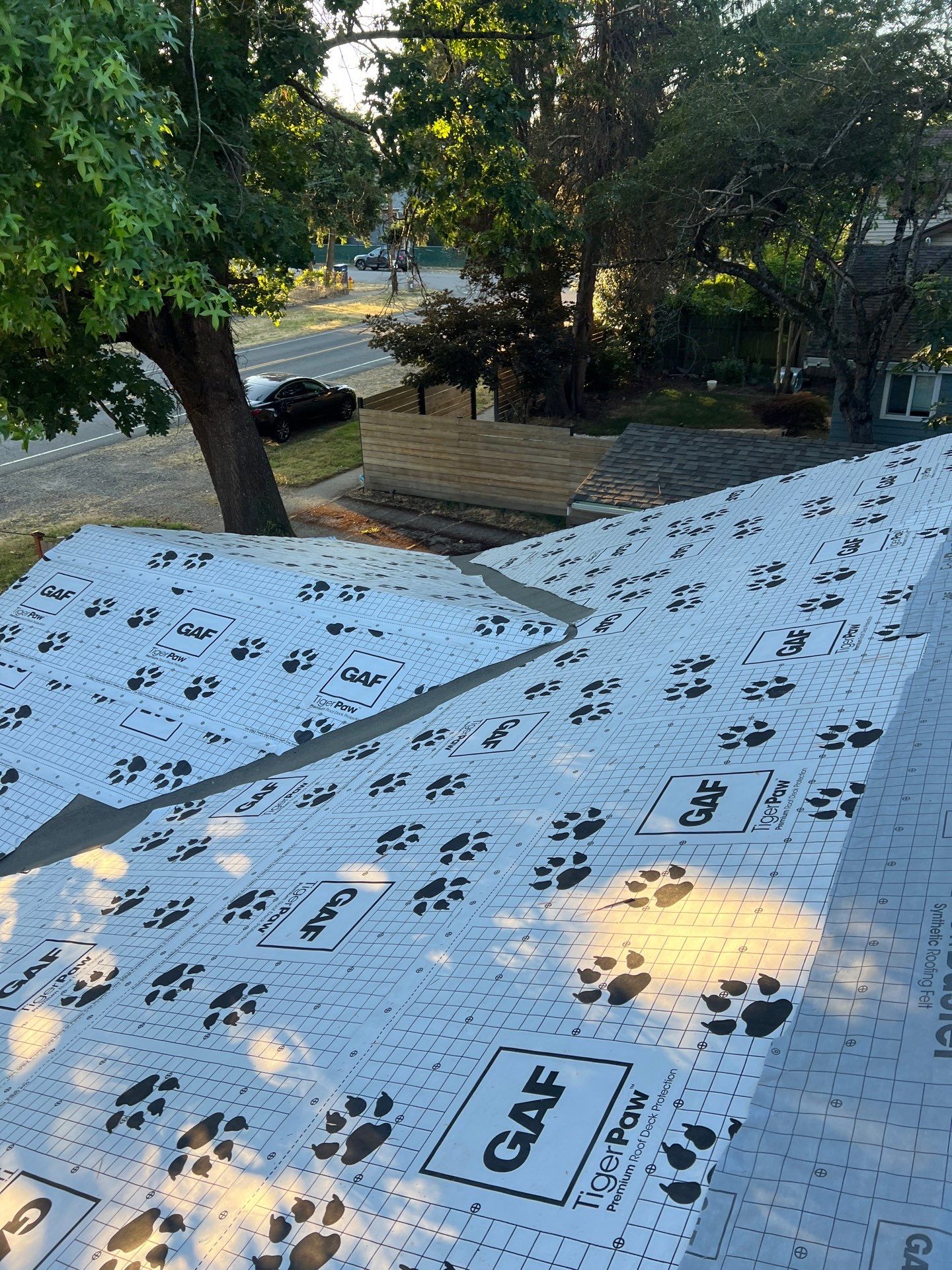 Residential Roofing Installation using GAF HDZ Shingles by Roofing Formula LLC