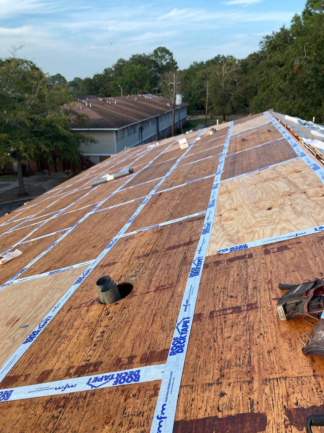Residential Roofing Installation using Roof Replacement by American Roofing & Construction LLC
