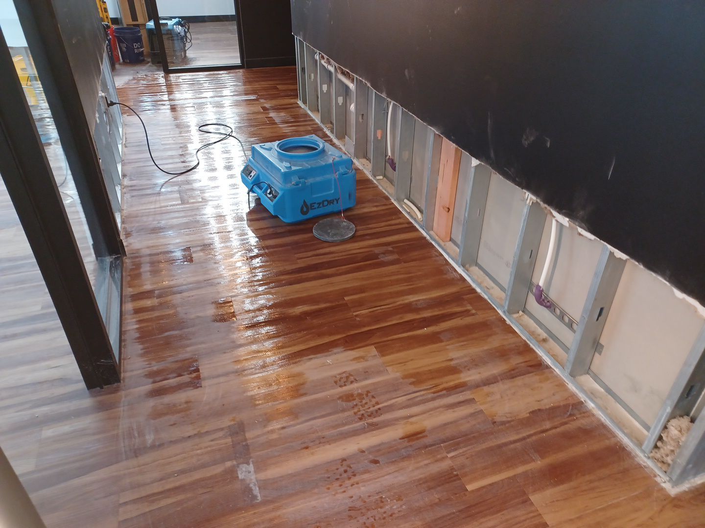 Project in West Bloomfield Township by EzDry Water Mitigation & Property Restoration