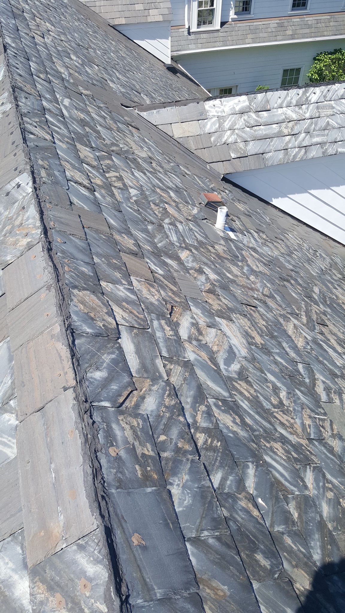 Slate repair in Guilford by Roof Right Inc