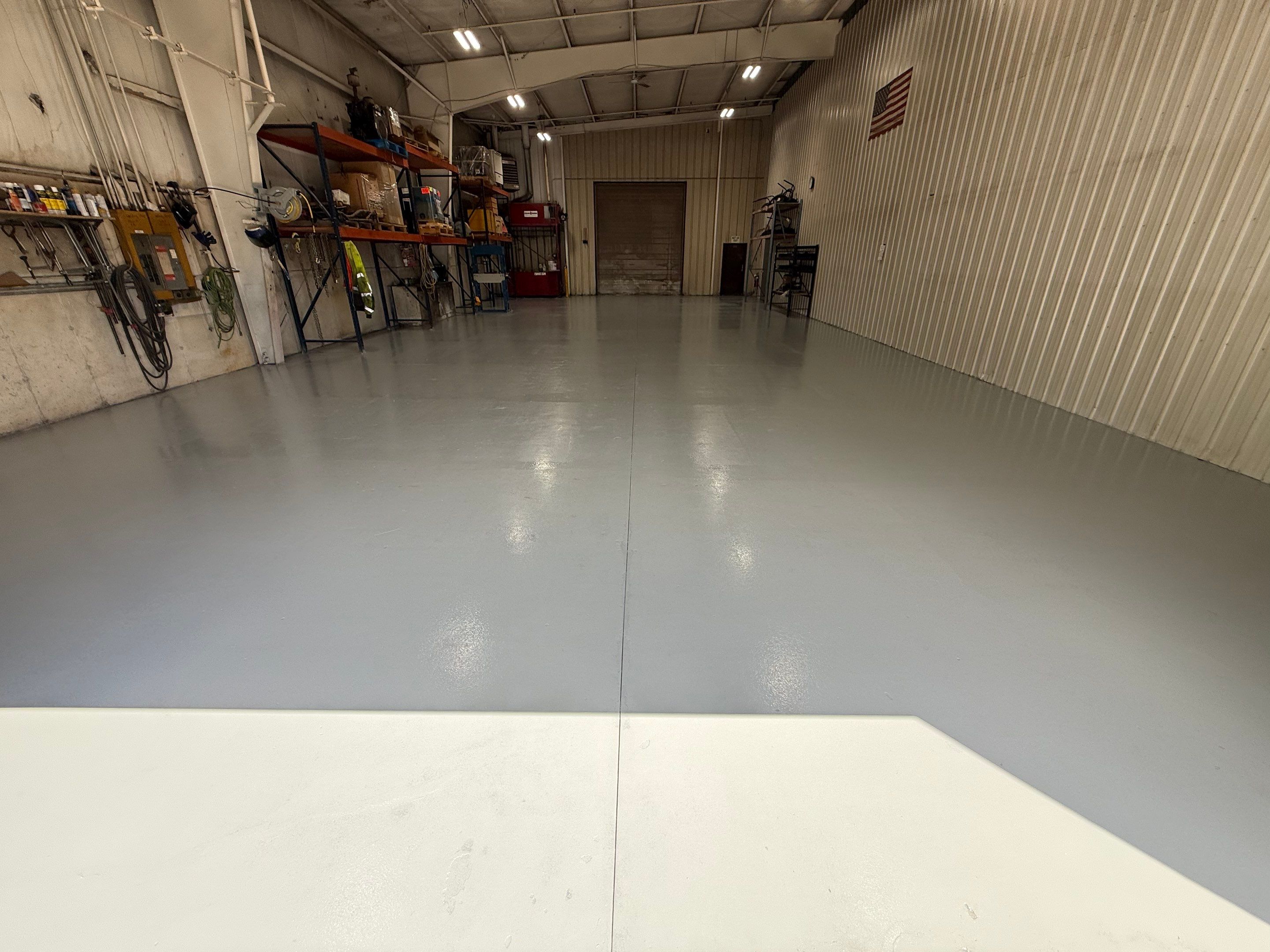 Commercial Concrete Coating and Floor Refinishing in Sioux Falls by Select Painting, Coatings & Garage Cabinets