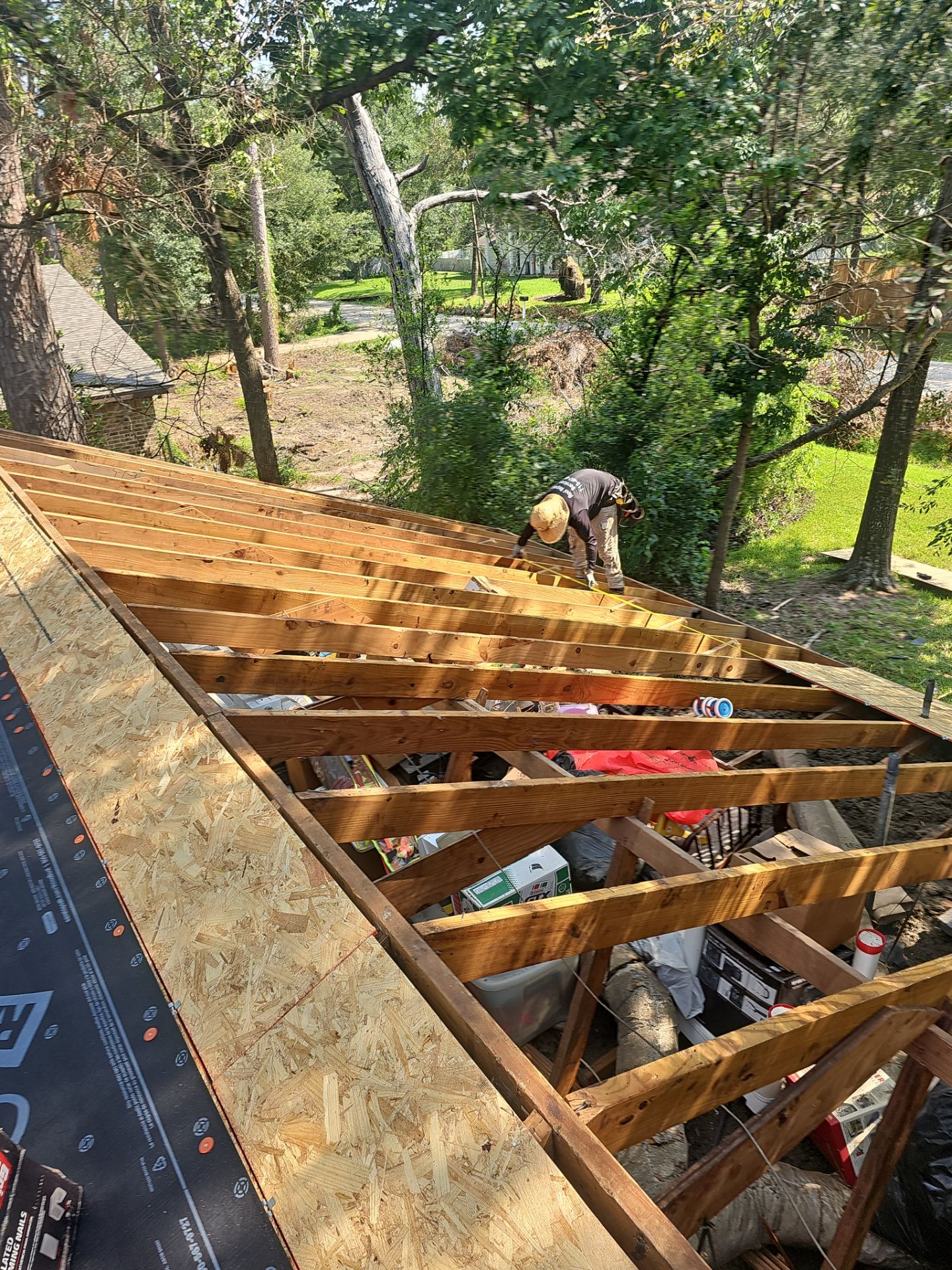 Residential Roofing Installation using Owen's Corning Duration (Lifetime) Shingles by Roof Repair Company