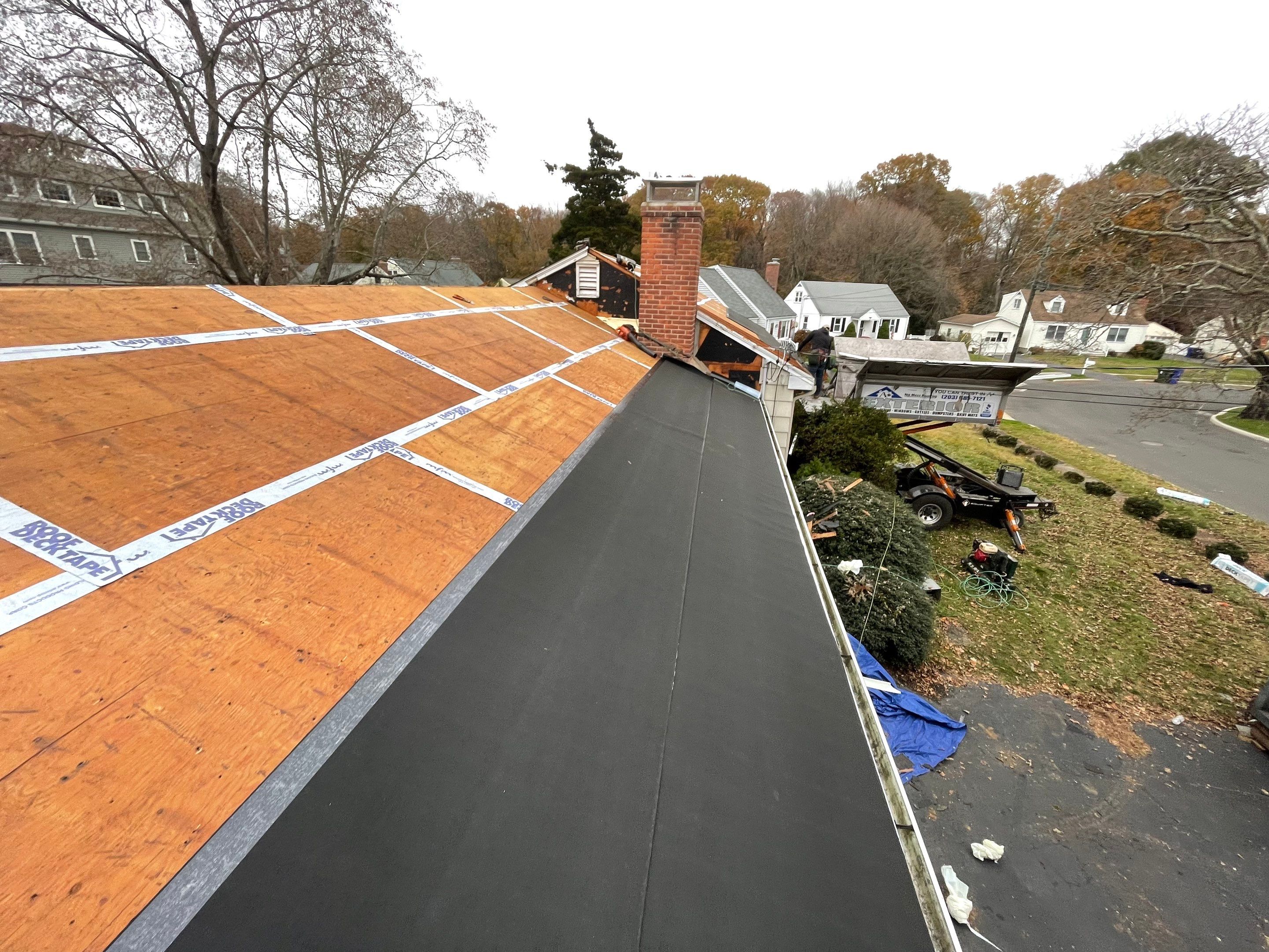Residential Roofing Installation using Owens Corning Duration Driftwood by A Plus Exterior