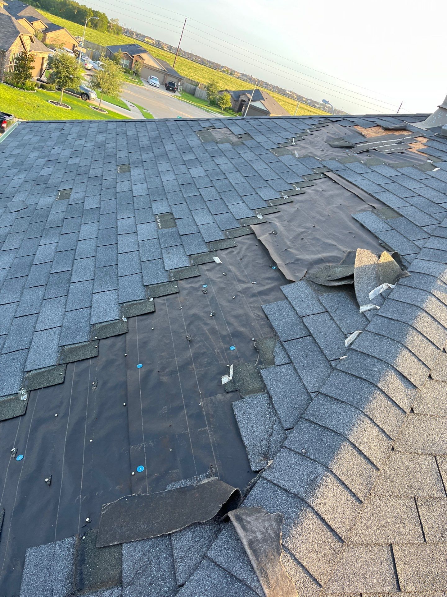 Residential Roofing Repair using Owen's Corning Duration (Lifetime) Shingles by Roof Repair Company