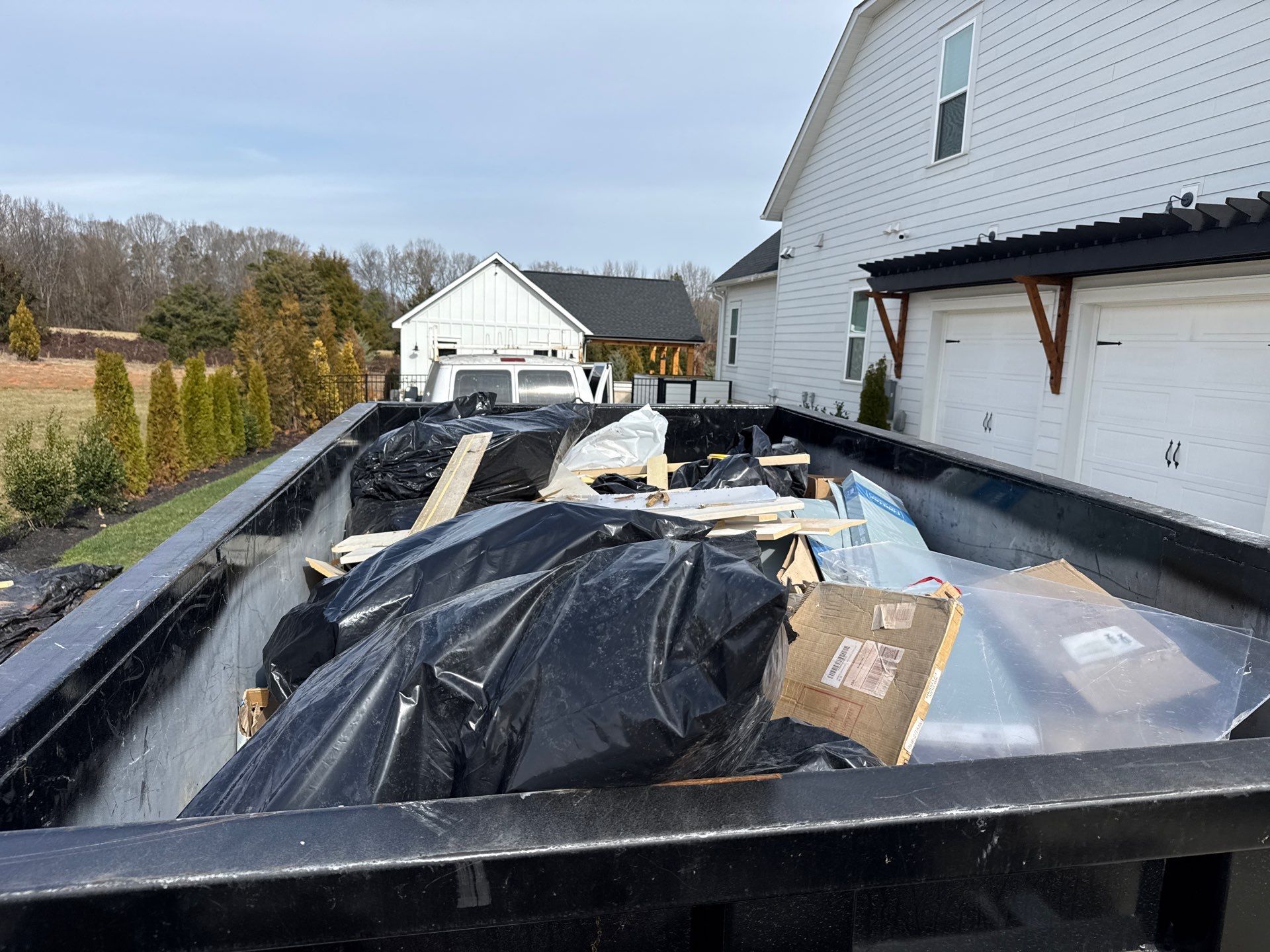 Project in Marvin by Badger Hauling